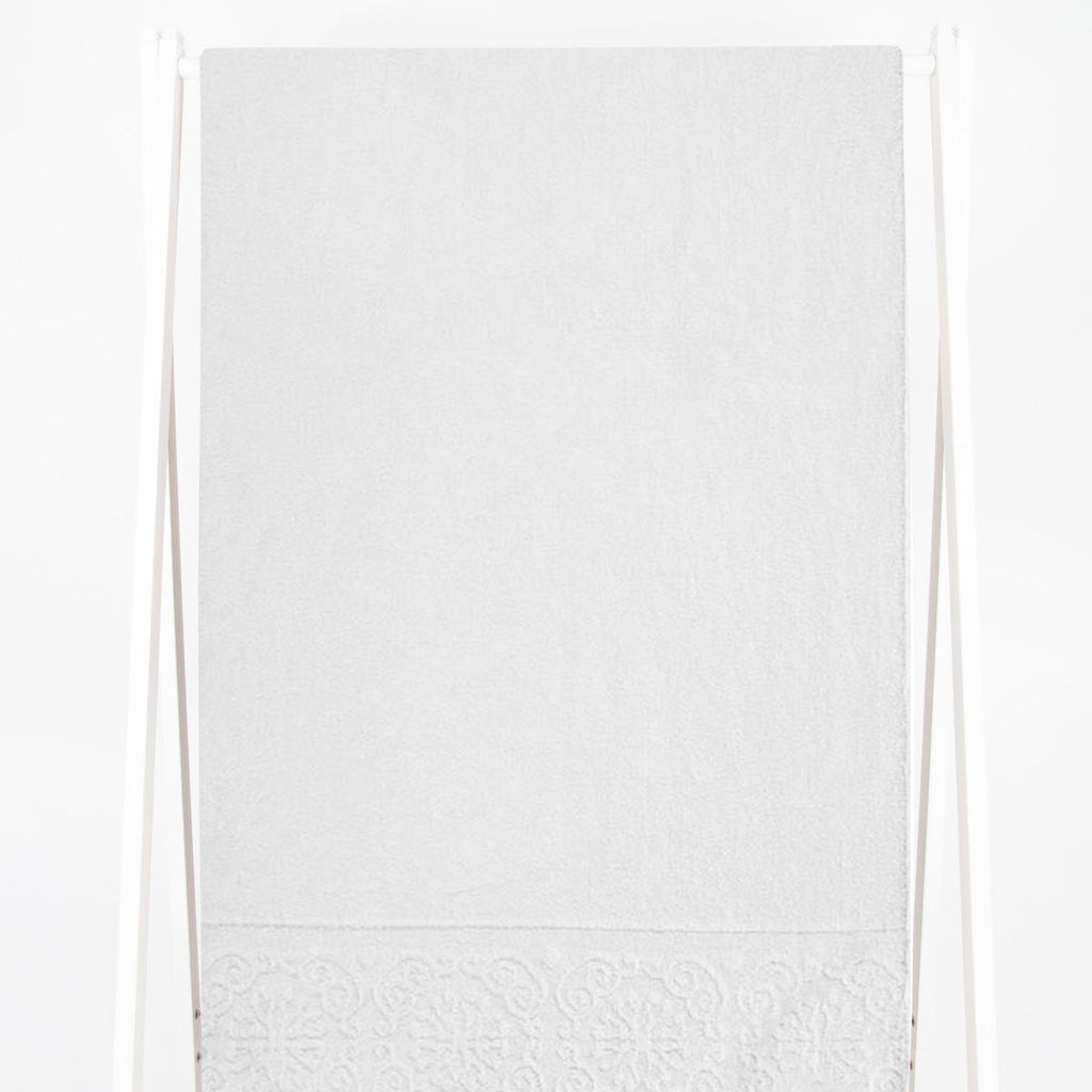 Полотенце махровое 5с402.514ж1 Аза (1-бел.шепот) 60х140 см