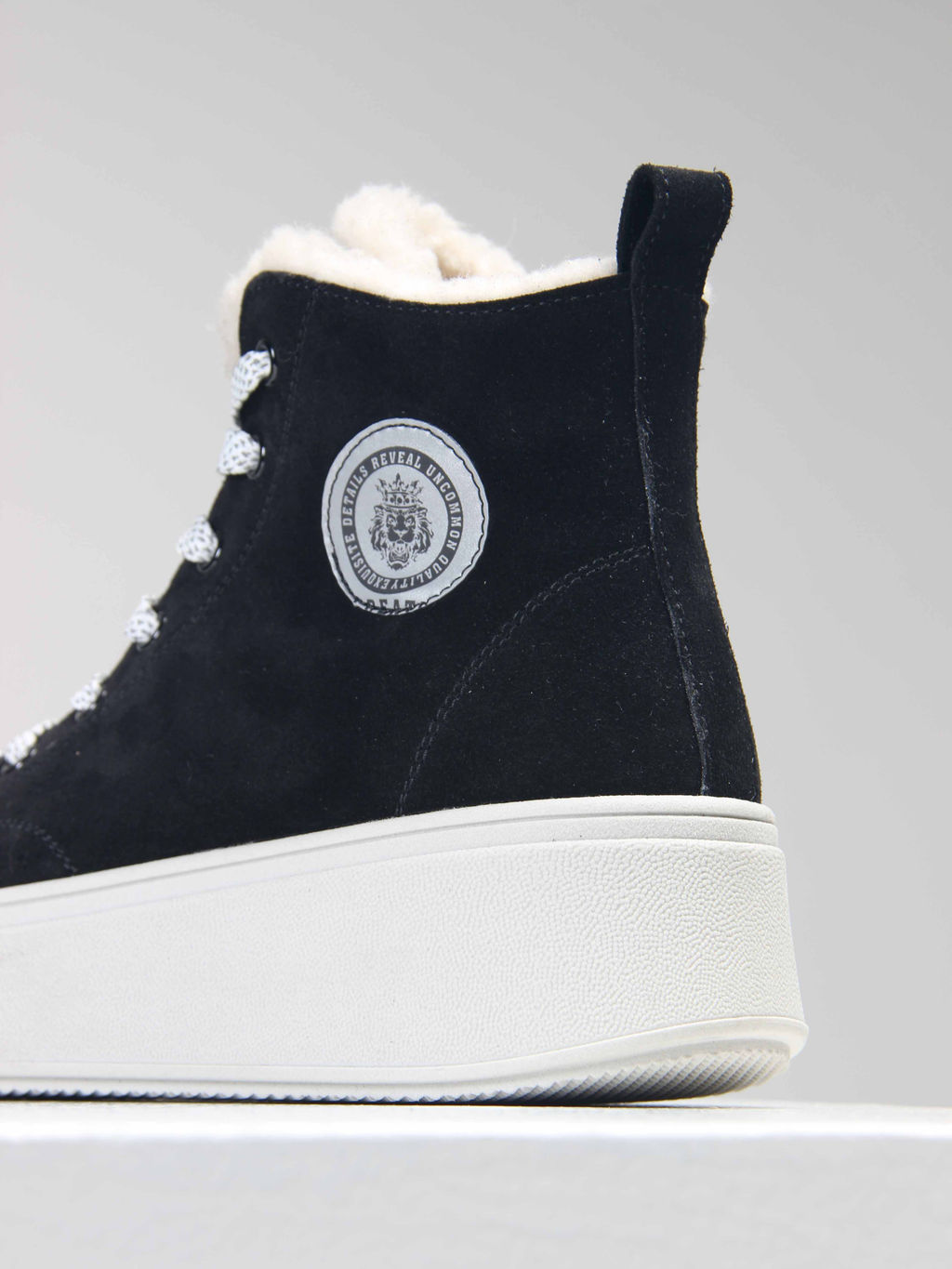 Ботинки 217.ALTAgr. черный замша/Шерсть