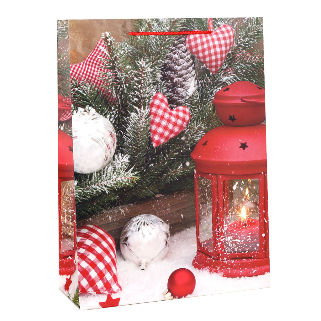 Цена за 12 шт. Пакет подарочный 31х42х12см / 5383ХL /уп 12/300/Новый год - ГалеонТрейд фото 22