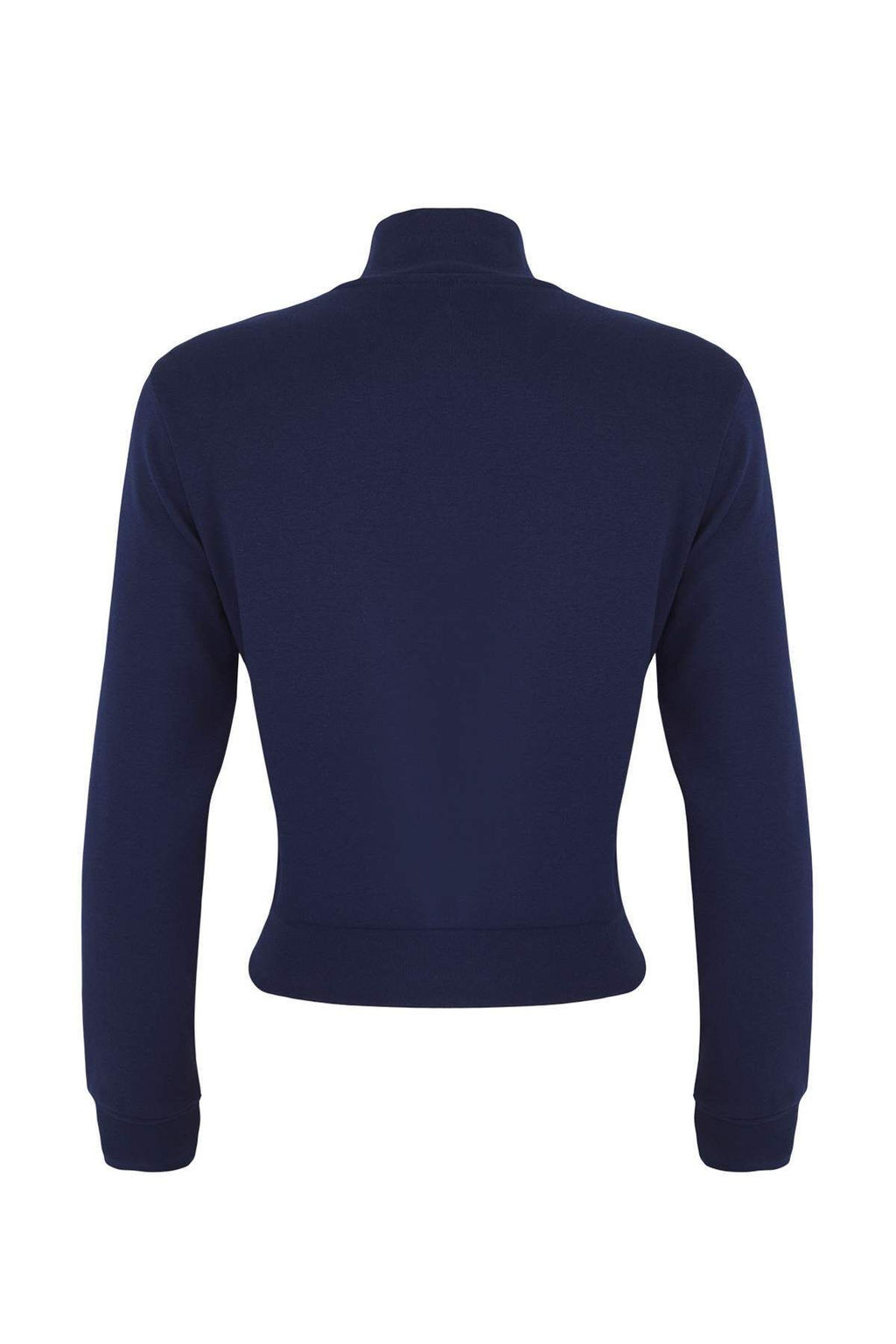 Lacivert Fermuarl? Slim/Vucuda Oturan Orme Sweatshirt TWOSS25SW00006 - Trendyolmilla фото 8