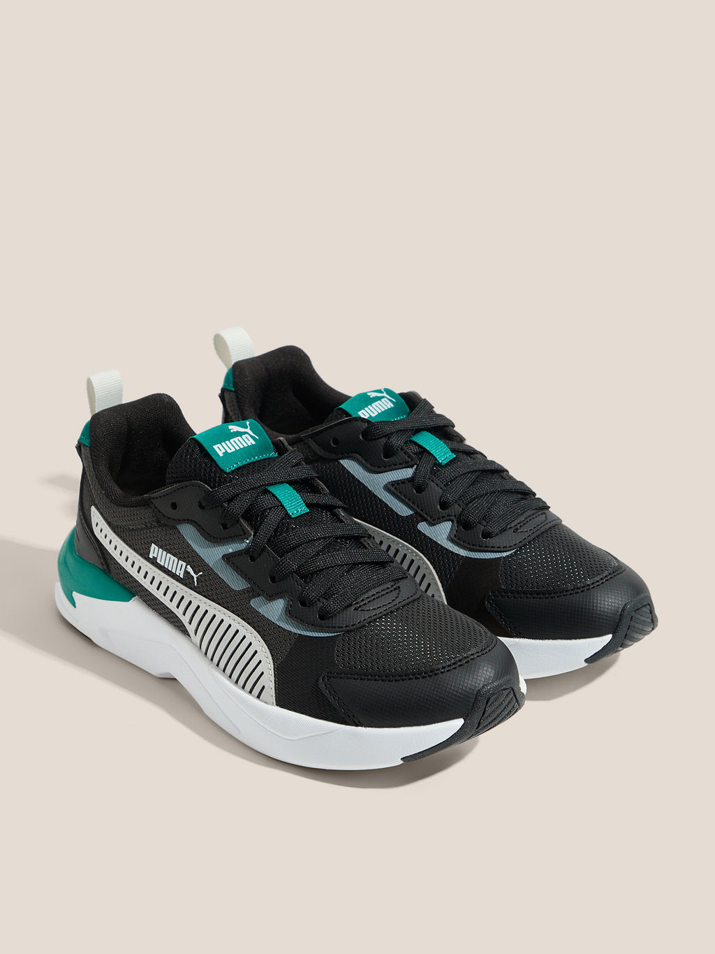Детские кроссовки PUMA X-Ray 3 LT Jr Артикул 4588632, черный