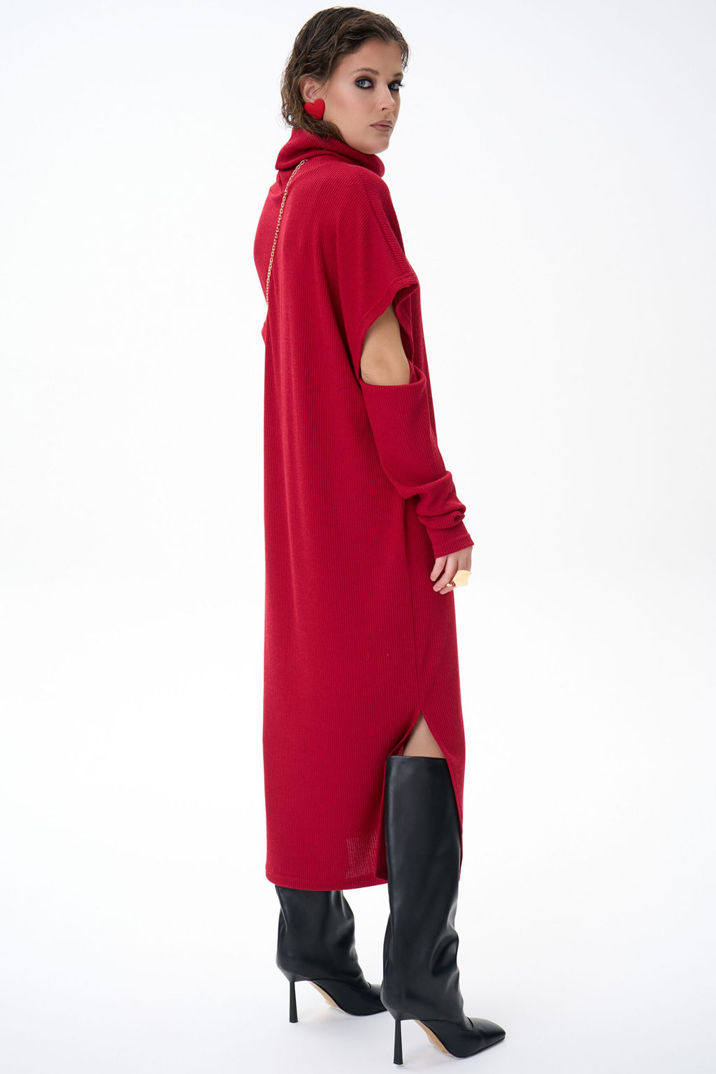 Платье Ирма (красный) - Эльза фото 17