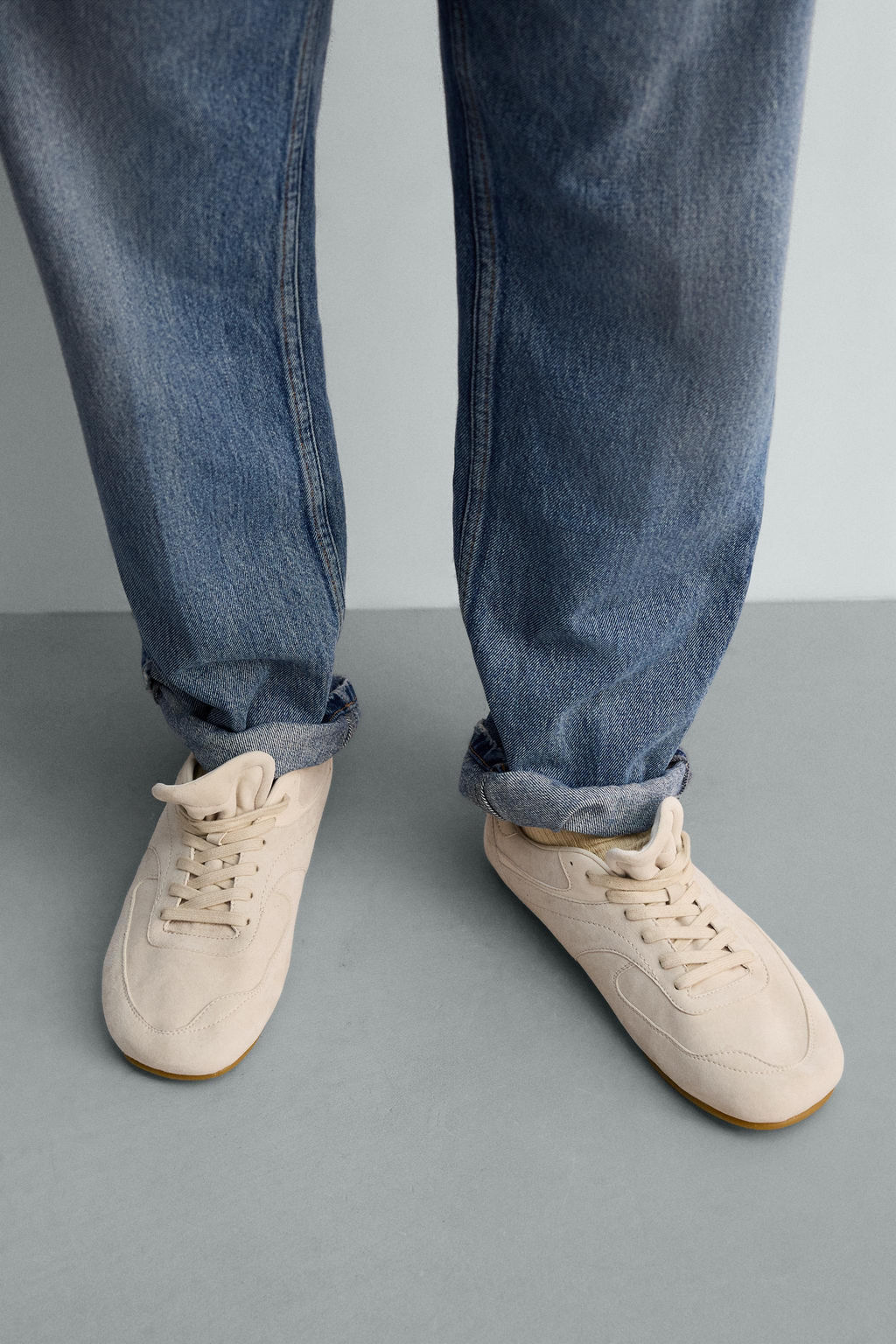 LEATHER TRAINERS - Zara фото 10