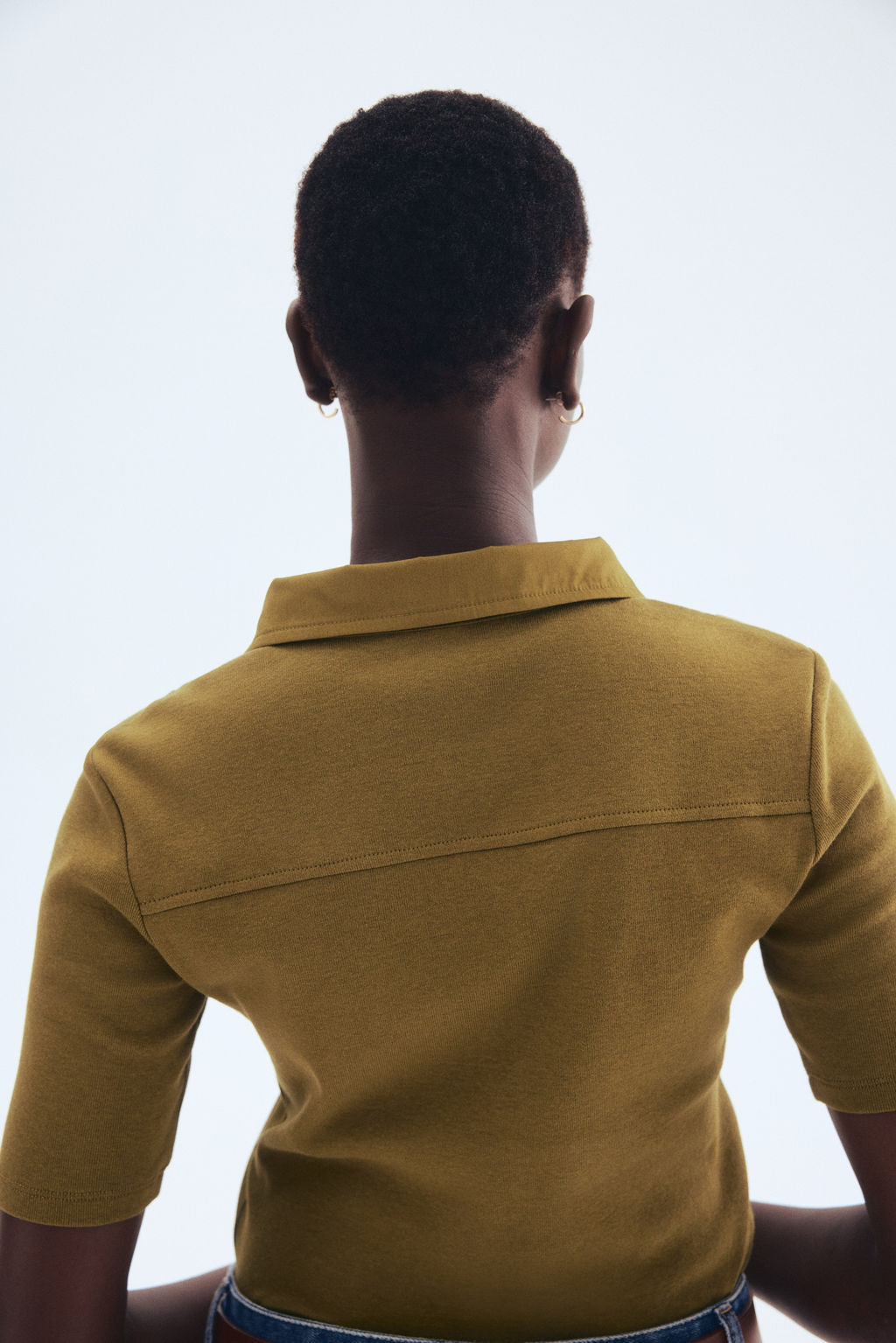Top con cuello camisero - H&m фото 4