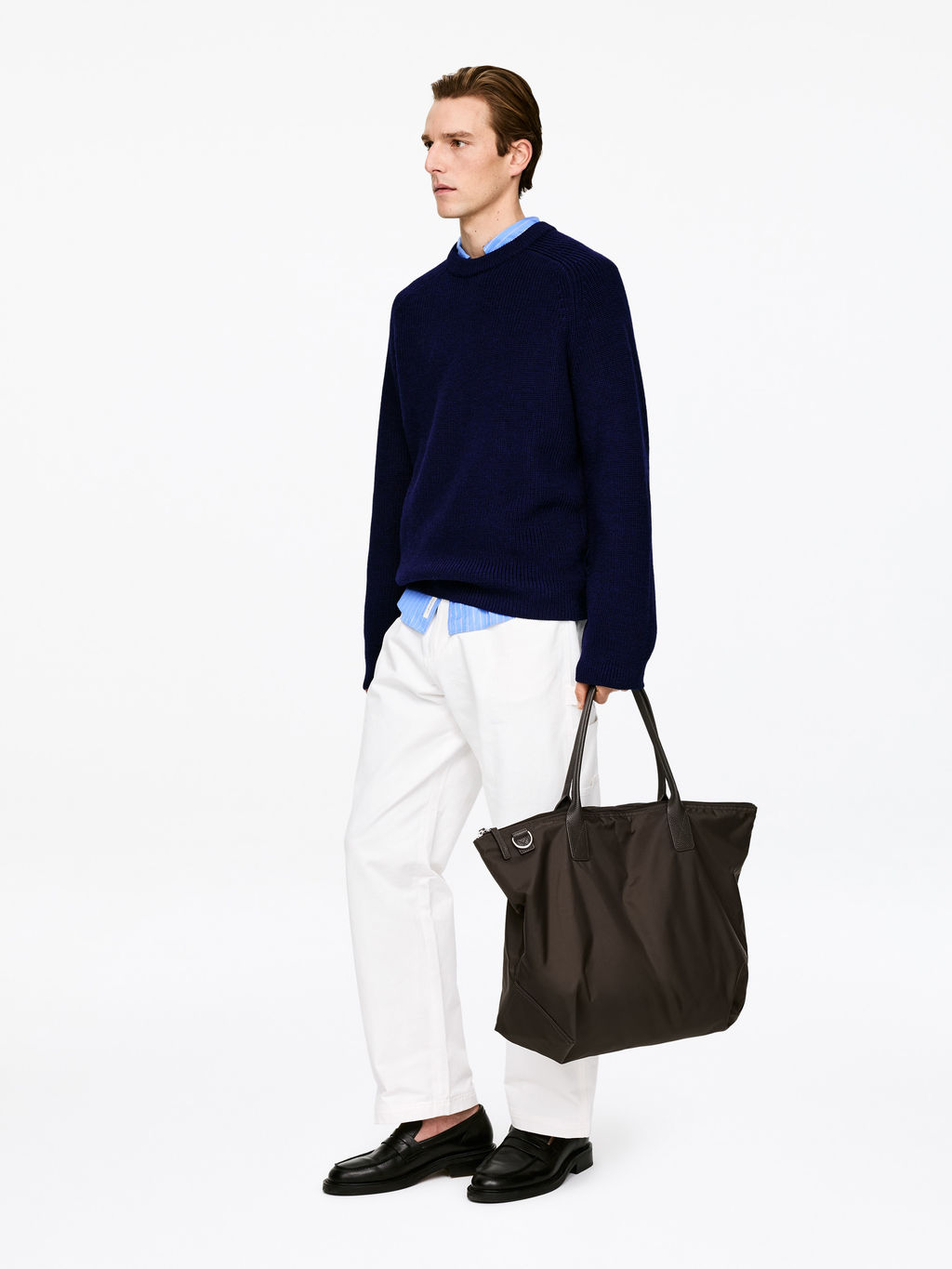 Jersey de lana relaxed fit - H&m фото 3