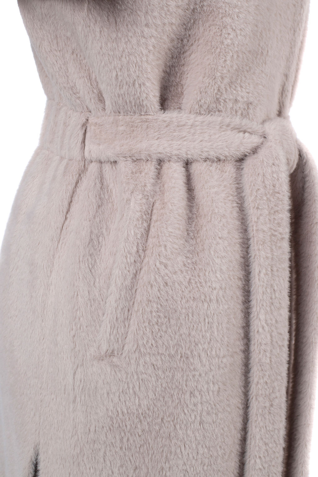 Пальто женское демисезонное (пояс) в составе ШЕРСТЬ