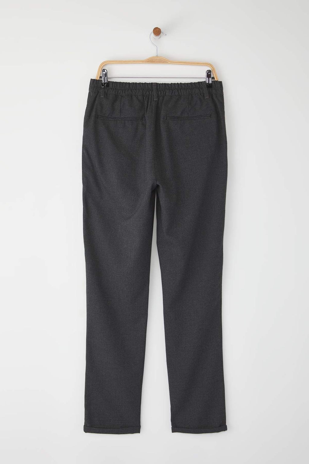 TRENDYOL MAN Siyah Italyan Kesim Pileli Klasik Duble Paca Kumas Pantolon TMNSS24PL00022 - Trendyolmilla фото 46
