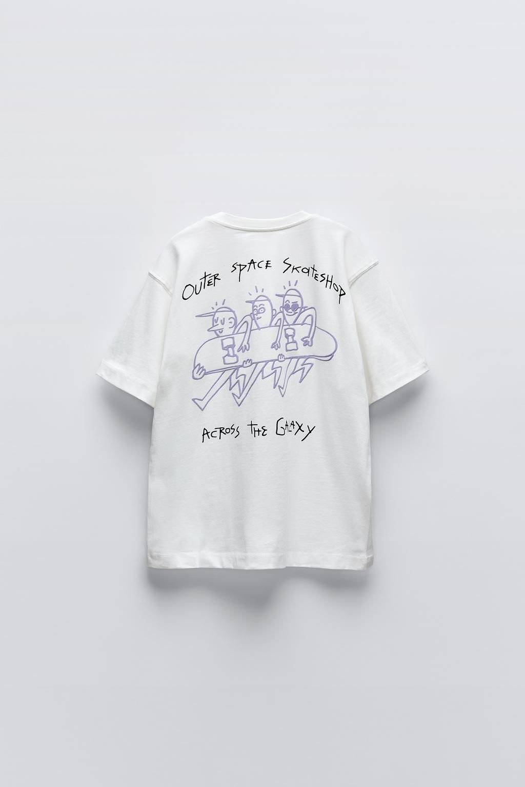 SKATER T-SHIRT - Zara фото 4