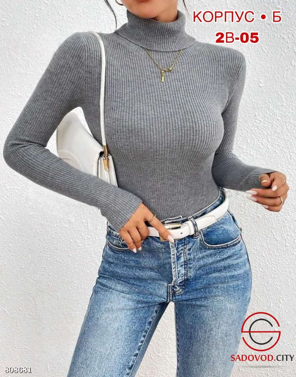 водолазка женская с высоким горлом - Bruno фото 4