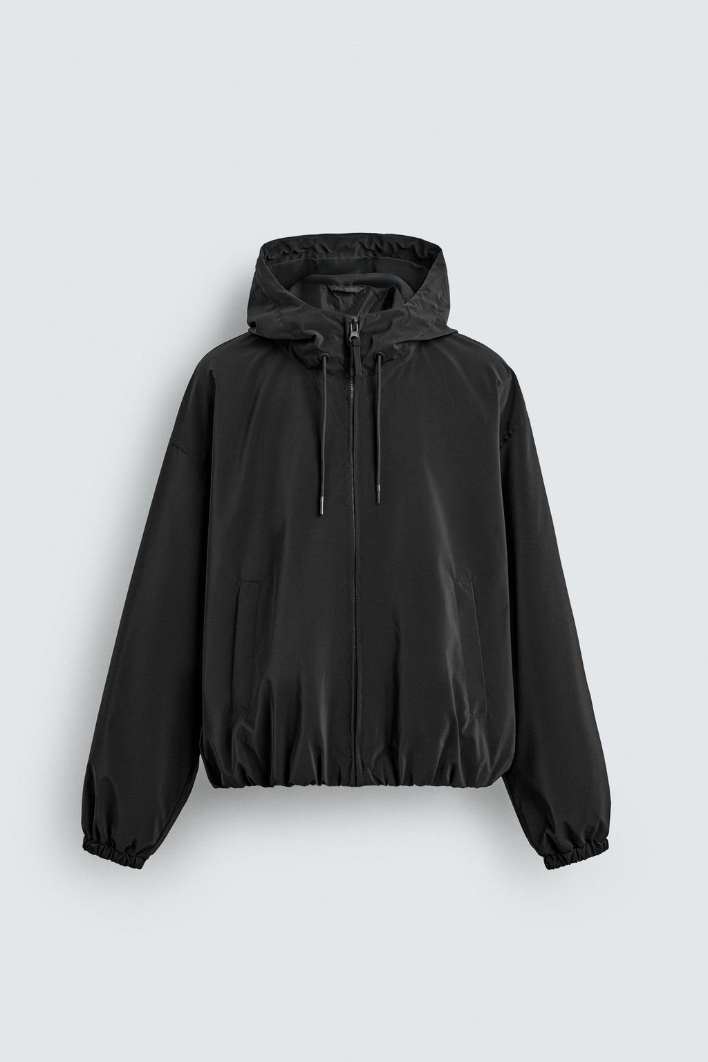 CAZADORA T?CNICA LIGERA CAPUCHA / Negro - Zara фото 7