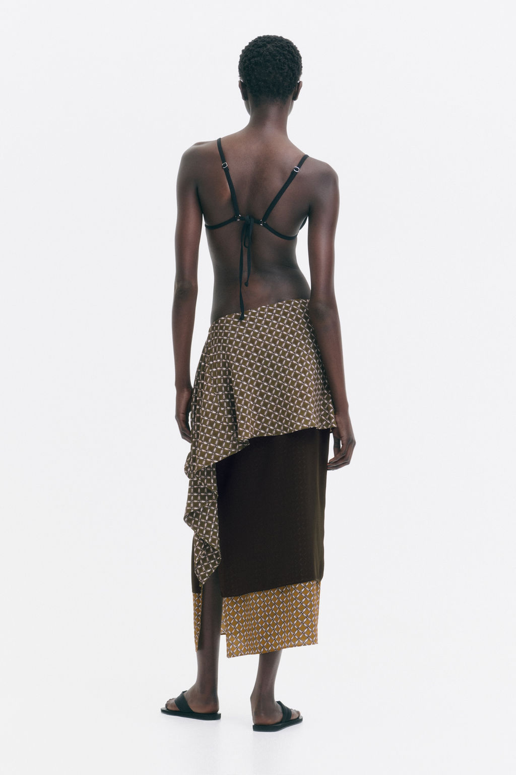 Falda layering con pa?uelo - H&m фото 3