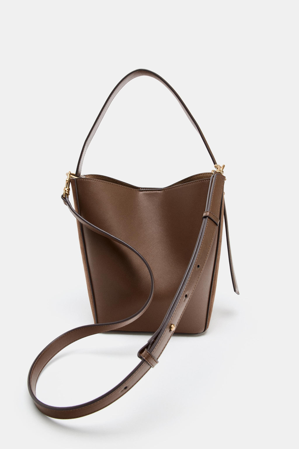 COMBINATION BUCKET BAG - Zara фото 7