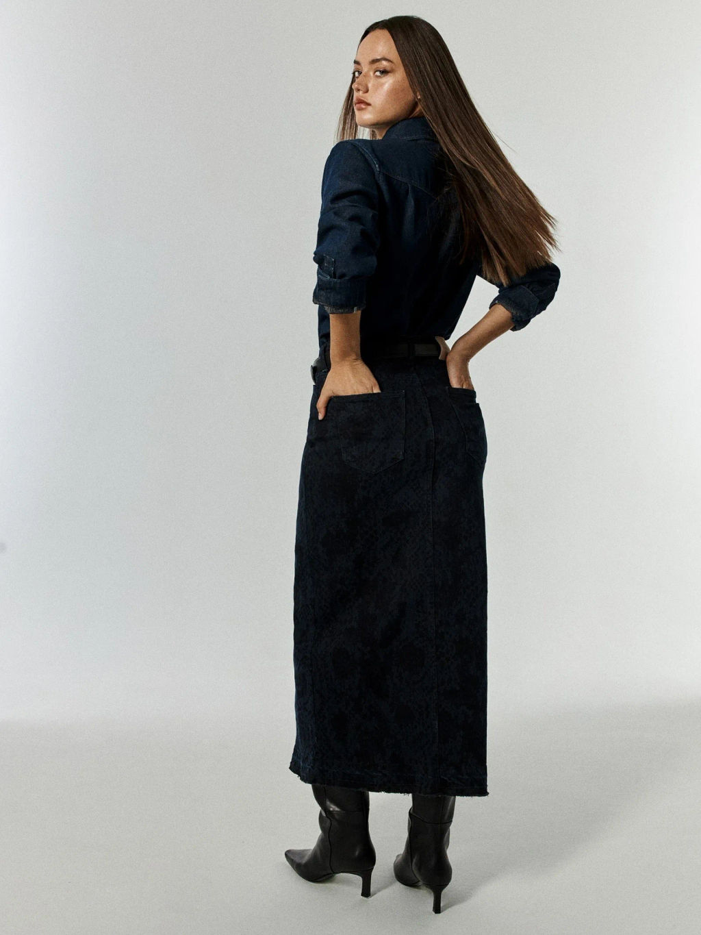 Юбка с принтом - Emka фото 3