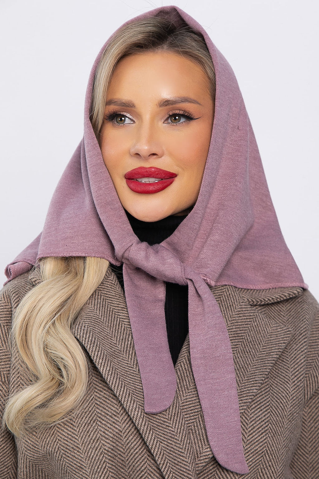 Косынка с завязками (ягодная) КЗВ2-23М