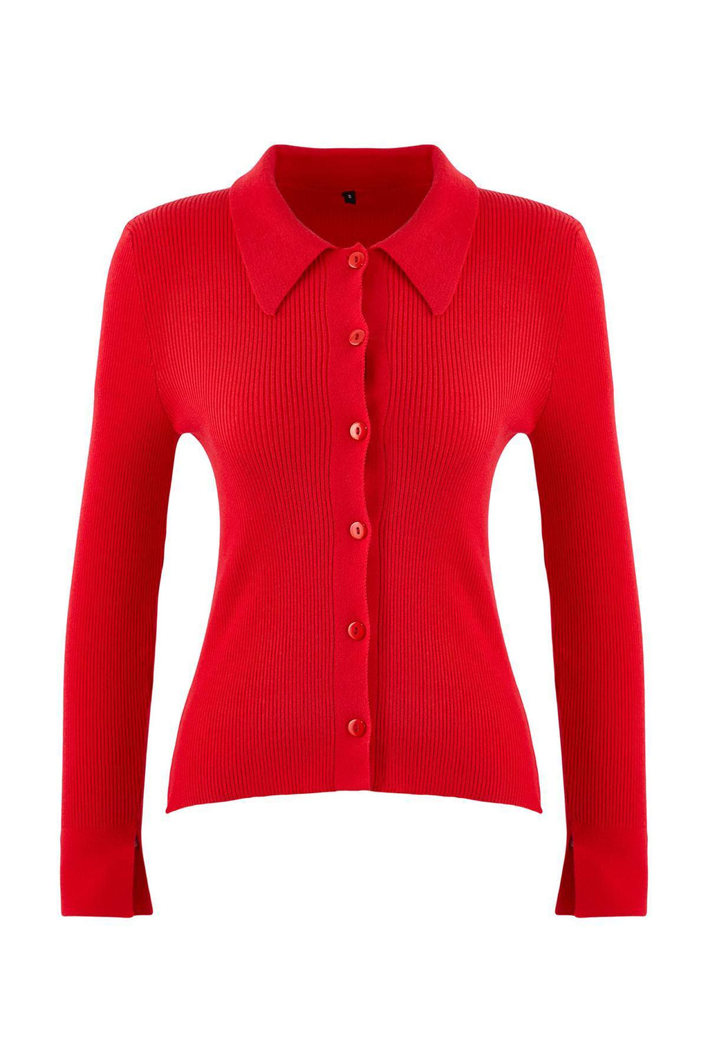 Wardrobe Essentials K?rm?z? Premium Iplik Polo Yaka Triko H?rka | TWOAW26HI00225