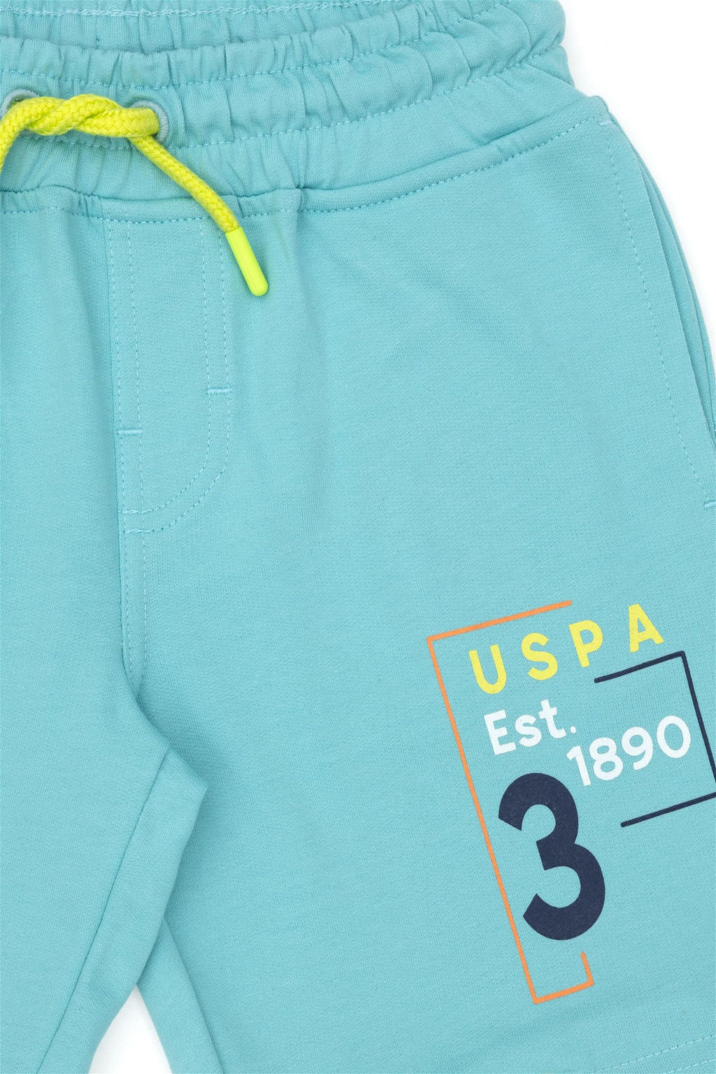 Детские мятные вязаные шорты Неожиданная скидка в корзине - U.s. polo assn фото 3