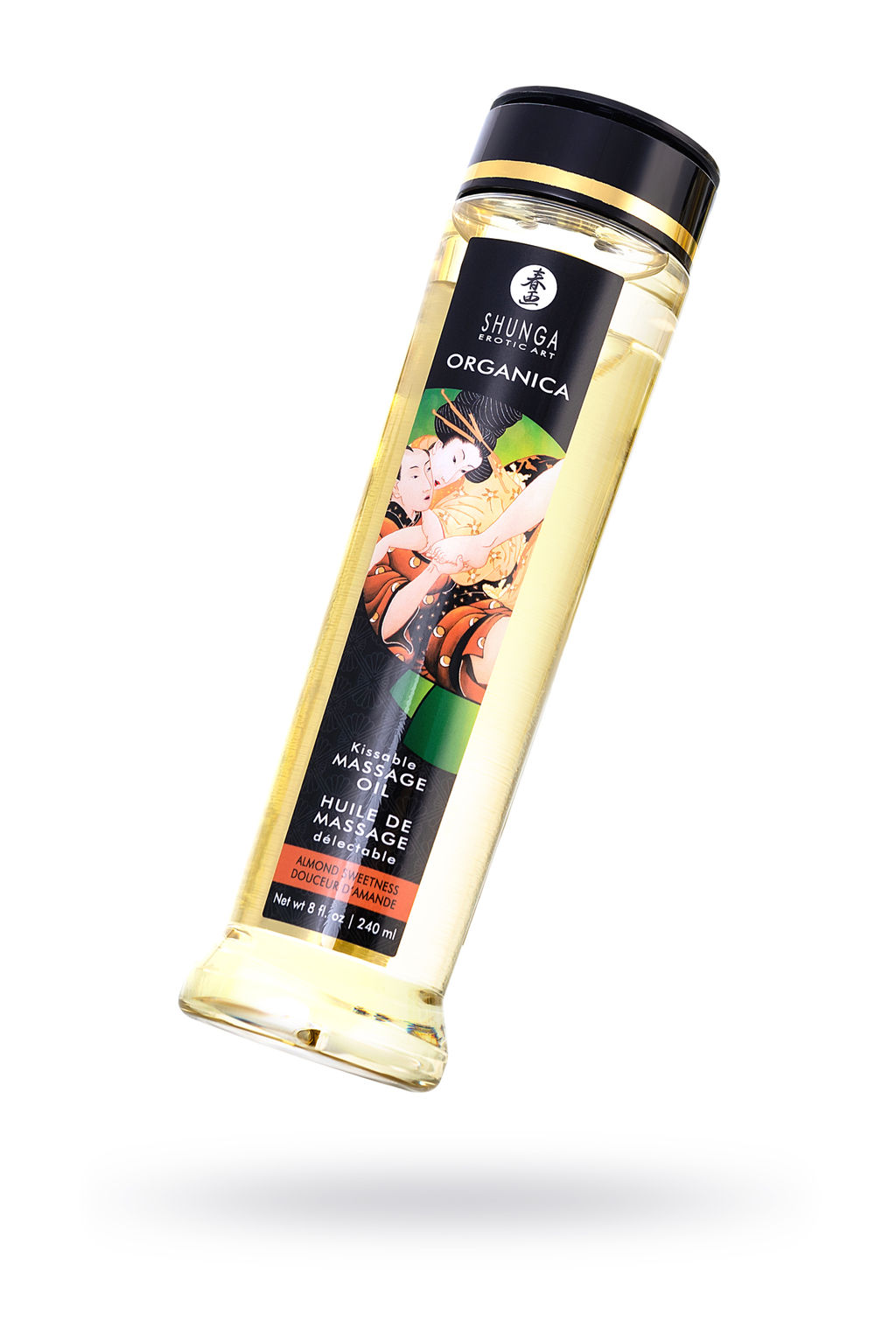 Масло массажное Shunga Organica Миндальная сладость (Almond Sweetness), 240 мл