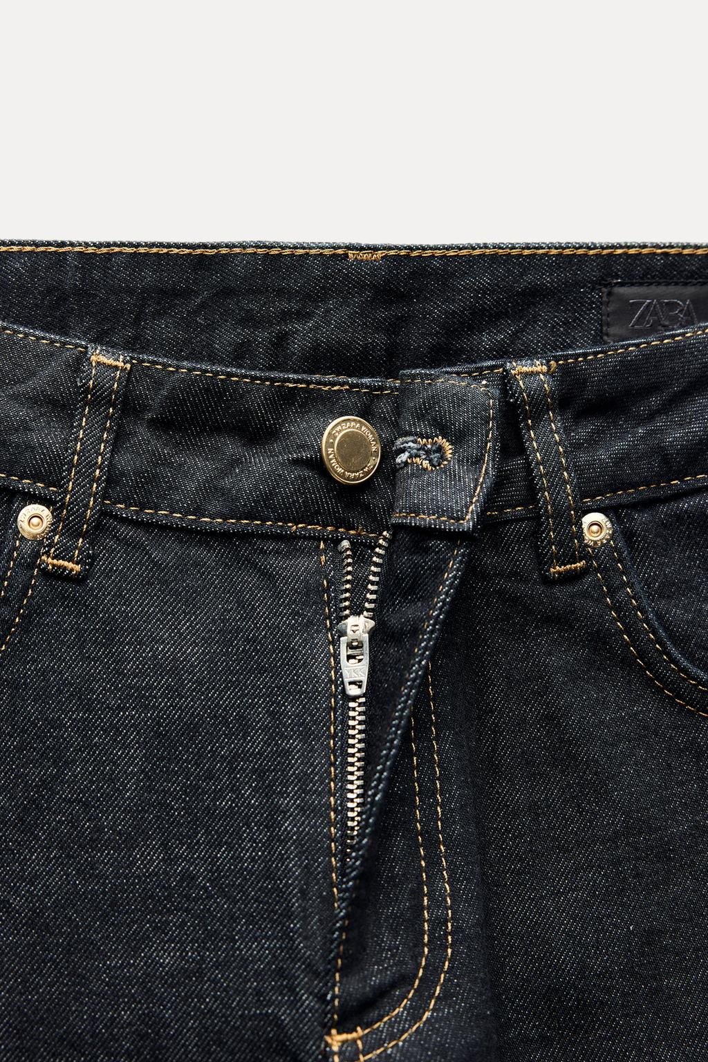 ZW COLLECTION WIDE-LEG LOW-RISE JEANS - Zara фото 9