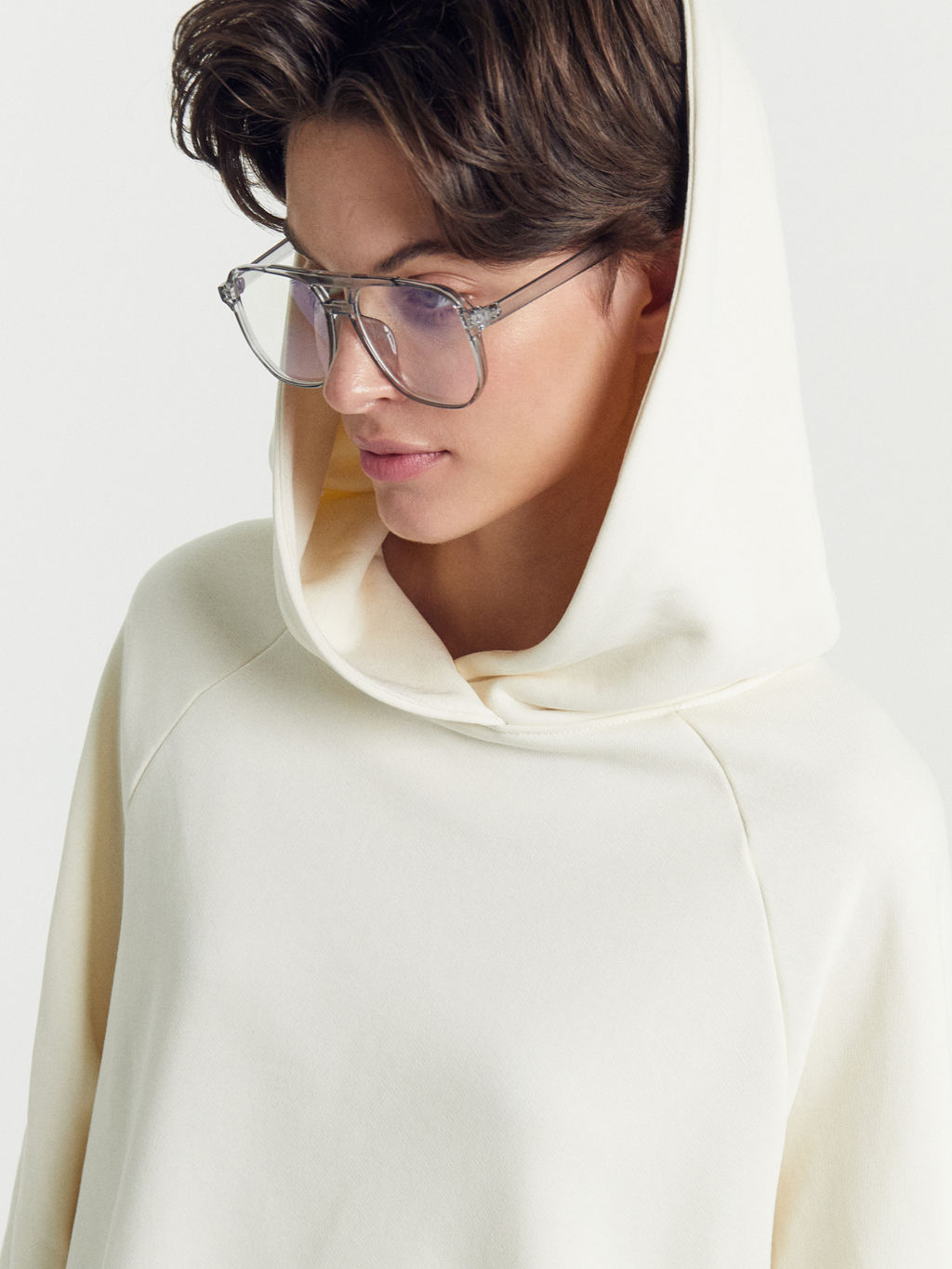 Анорак женский в молочно-бежевом цвете - Mark formelle фото 6