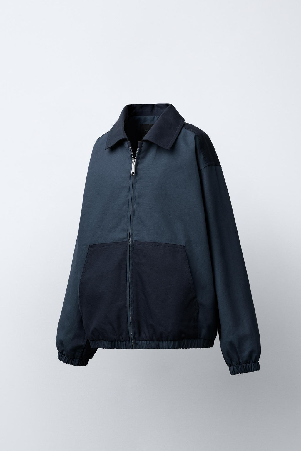 COLOUR BLOCK TWILL JACKET - Zara фото 2