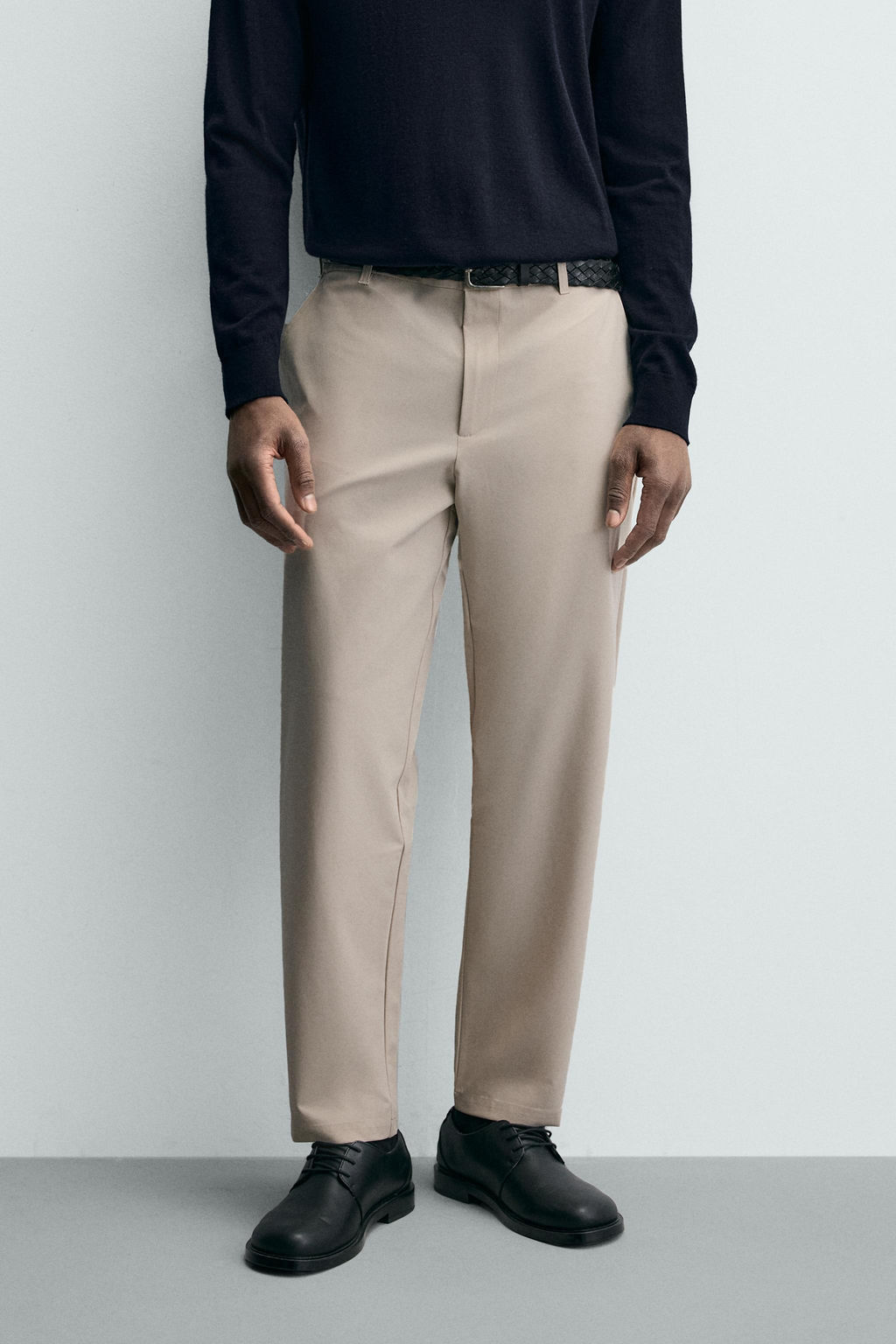 PANTAL?N REGULAR FIT CONFORT / Beige - Zara фото 10