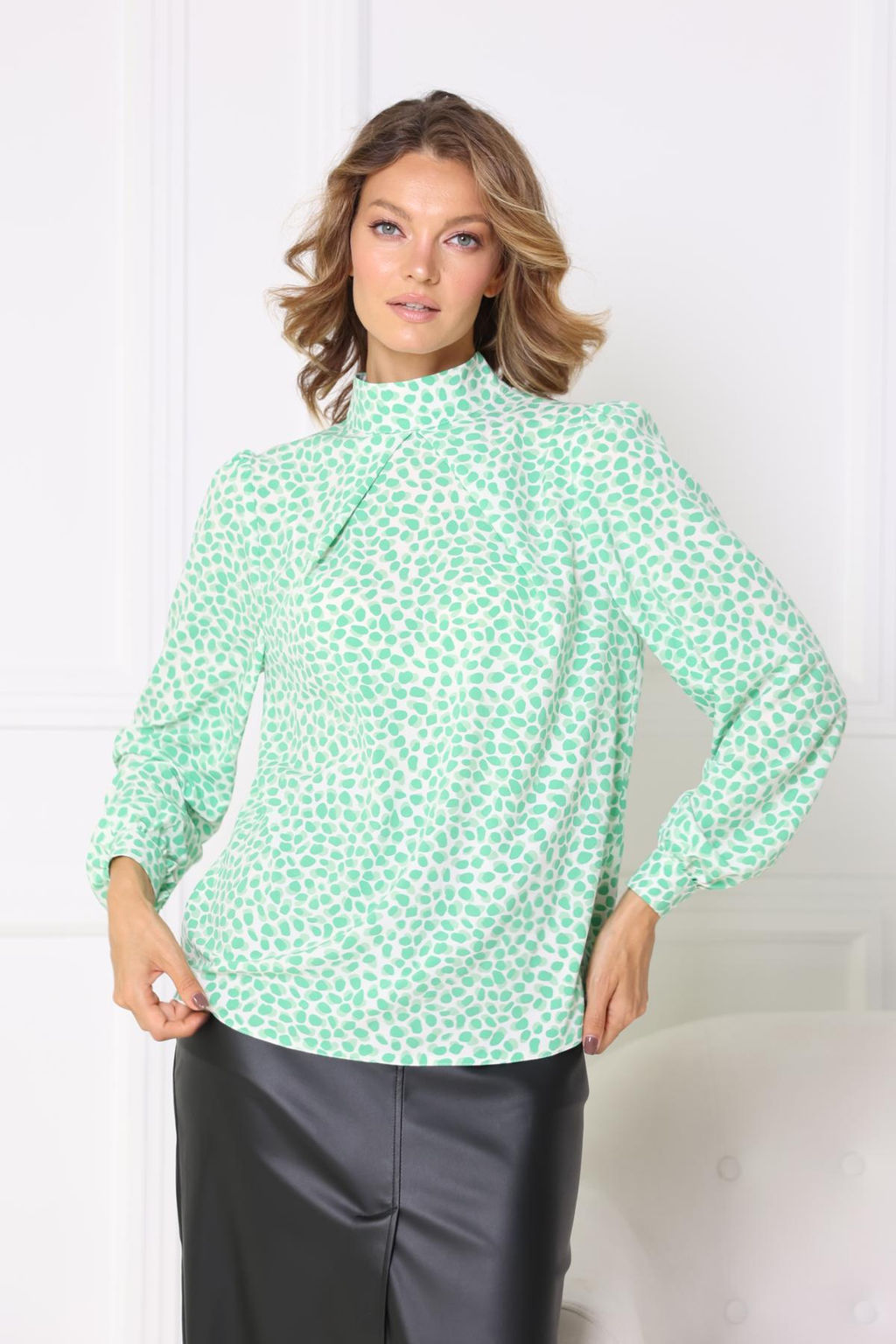 Блузка с длинным рукавом - Looklikecat фото 2