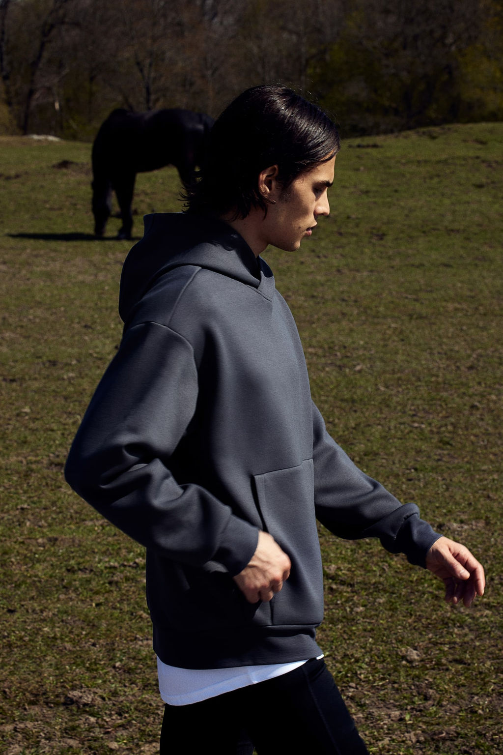 Sudadera de deporte en DryMove Loose Fit - H&m фото 3