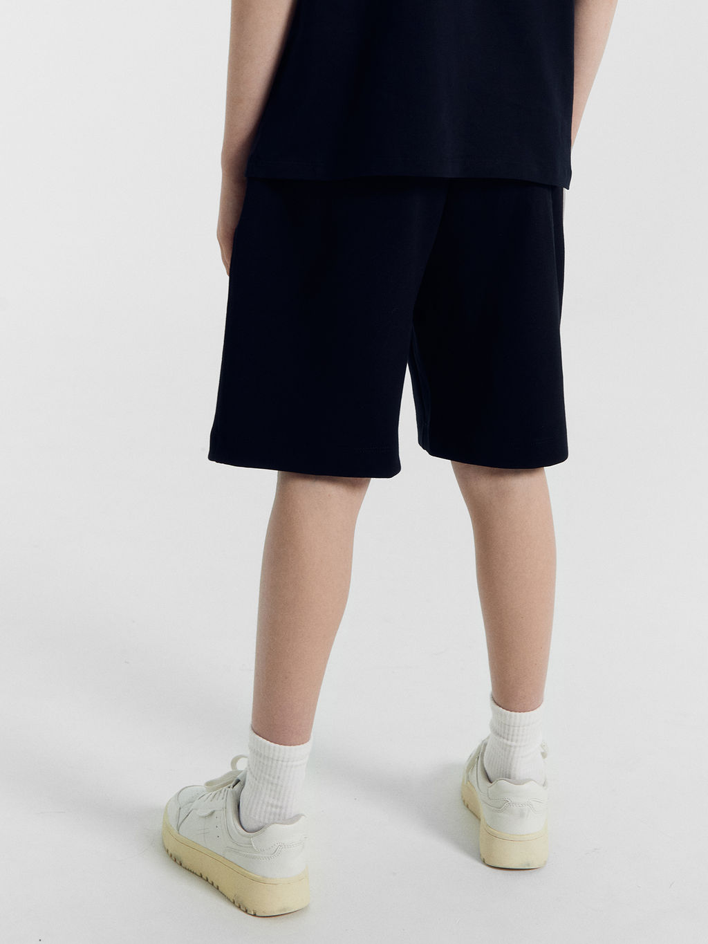 Шорты для мальчиков черные с печатью - Mark formelle фото 5