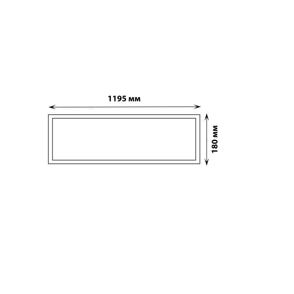 ULP-18120 36W/3950К/EMG IP40 SCHOOL WHITE Светильник светодиодный потолочный универсальный. Белый свет (3950K). 5250Лм. Корпус белый. В комплекте с и/п и БАП. ТМ Uniel