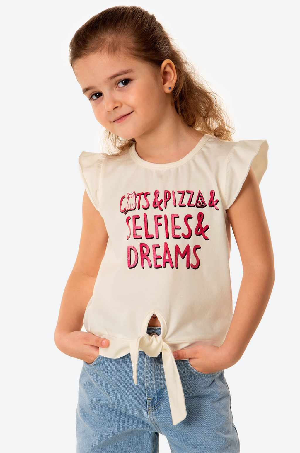 Майка с лайкрой для девочки Bonito  фото 22