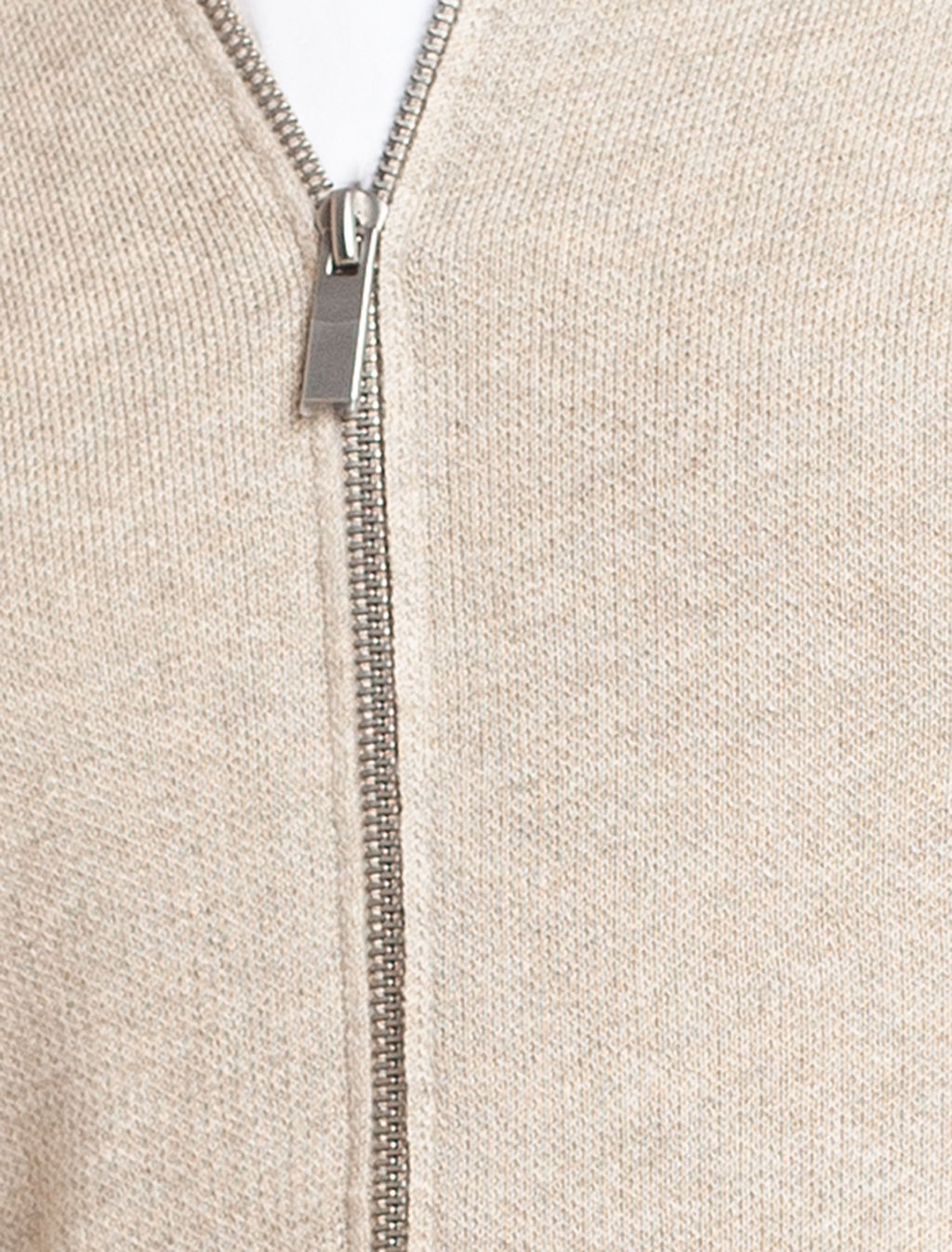 VILATTE / Джемпер тонкой вязки из хлопка на молни  фото 3