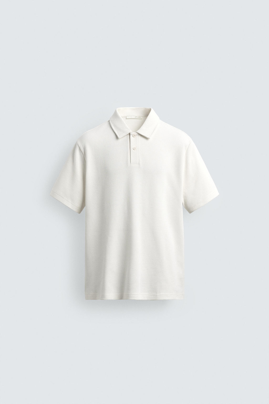 POLO ESTRUCTURA WAFFLE / Crudo - Zara фото 6