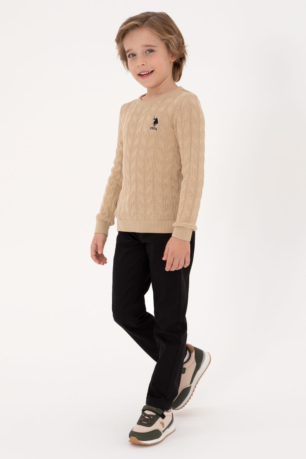 Erkek _ocuk Siyah Kanvas Pantolon - U.s. polo assn фото 5