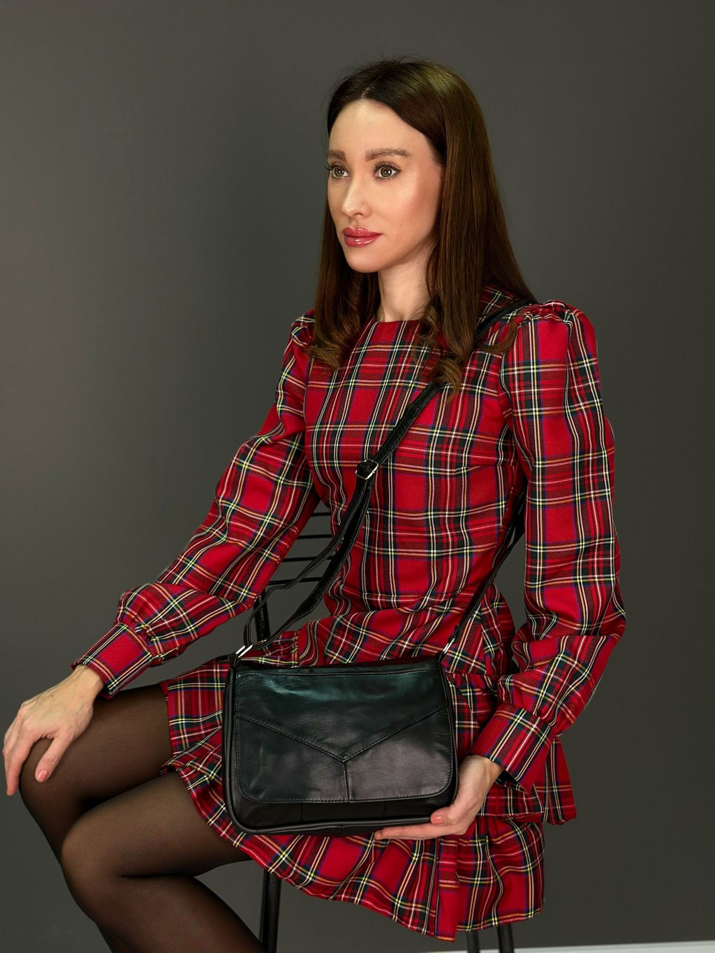 Сумка женская из телячьей кожи