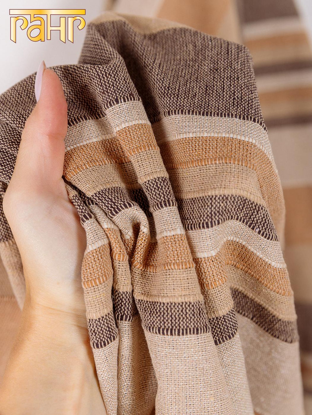 Покрывало самотканое х/б 150х225 №Ткп-150/5 - Ганг фото 7