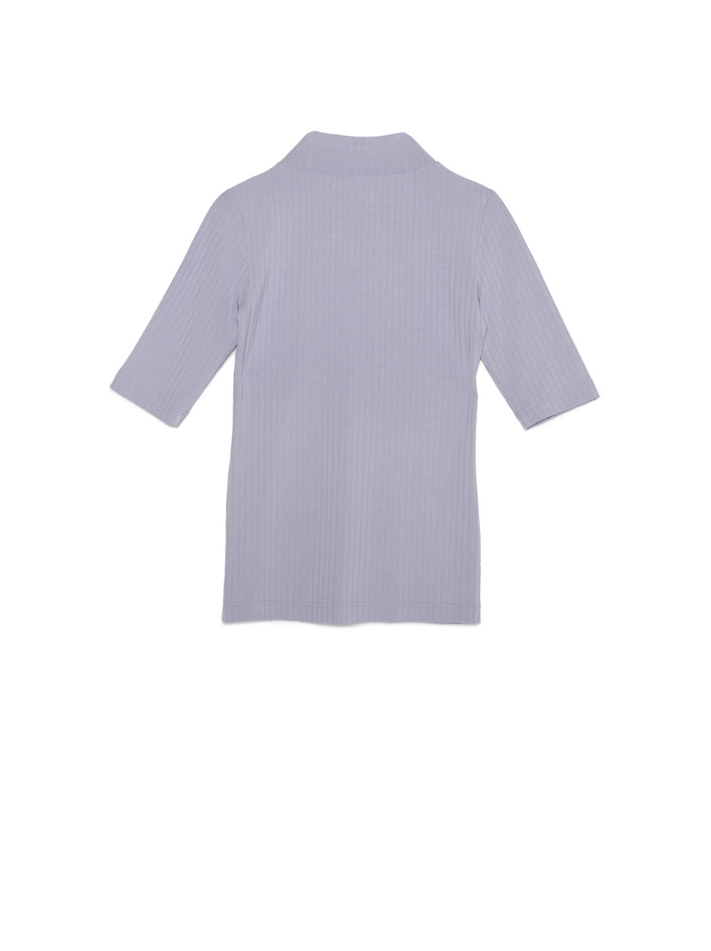 CONTE Топ в рубчик из вискозы премиального качества LD 1031 lilac grey