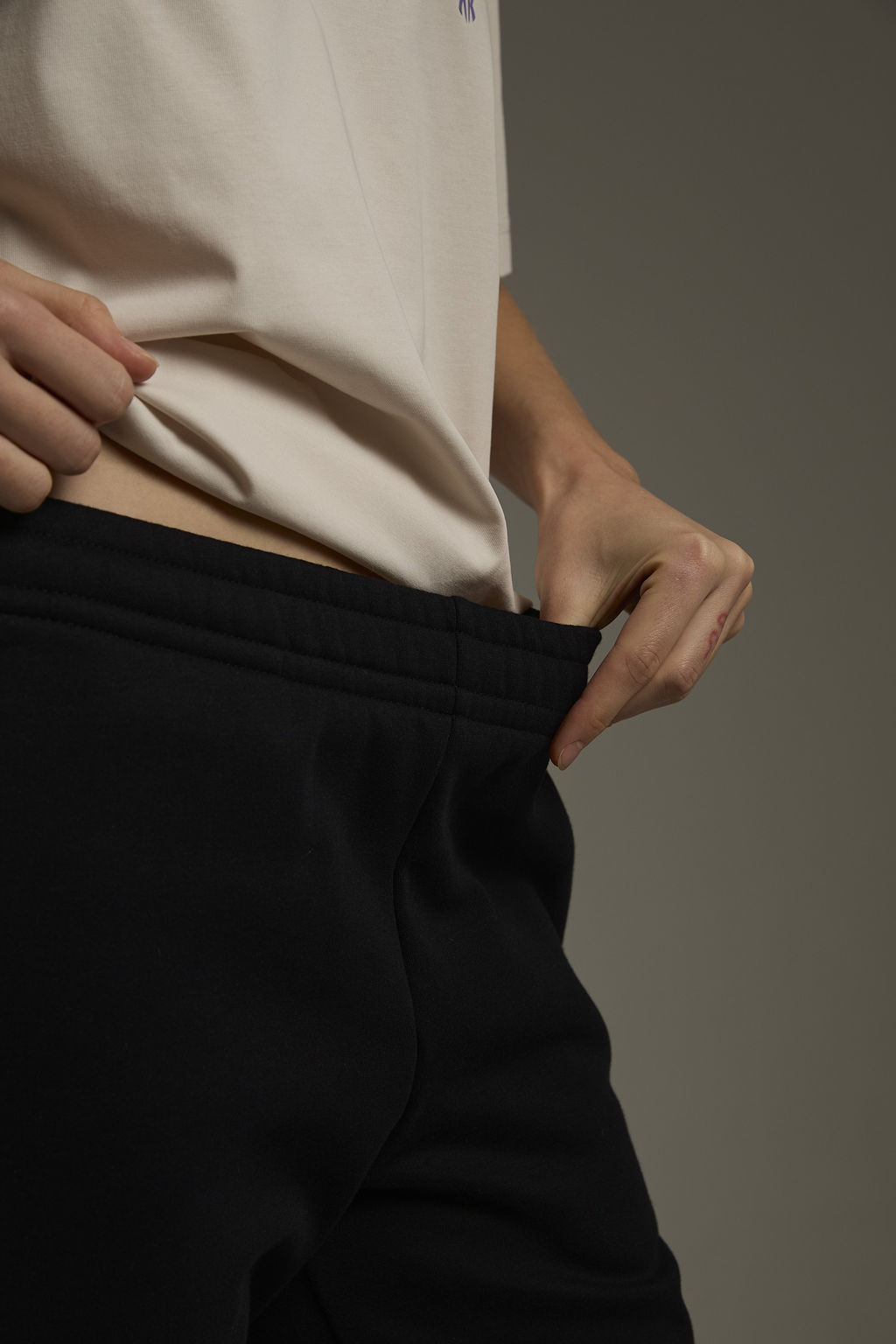 Брюки трикотажные утепленные Черный - Anta фото 6