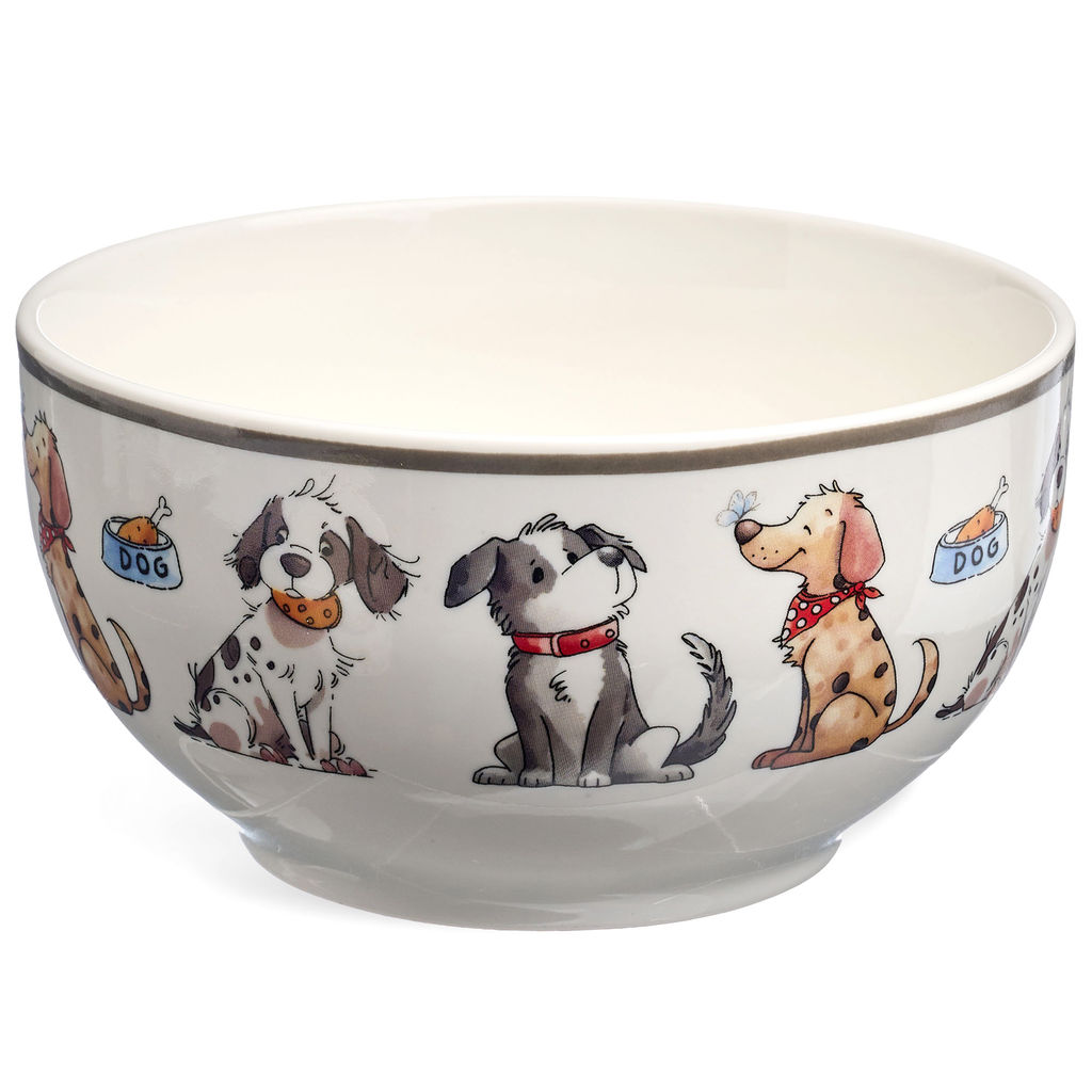 НАБОР ДЛЯ ЗАВТРАКА LEFARD DOGS, 2 ПР.: САЛАТНИК 500МЛ, КРУЖКА 345МЛ  фото 3
