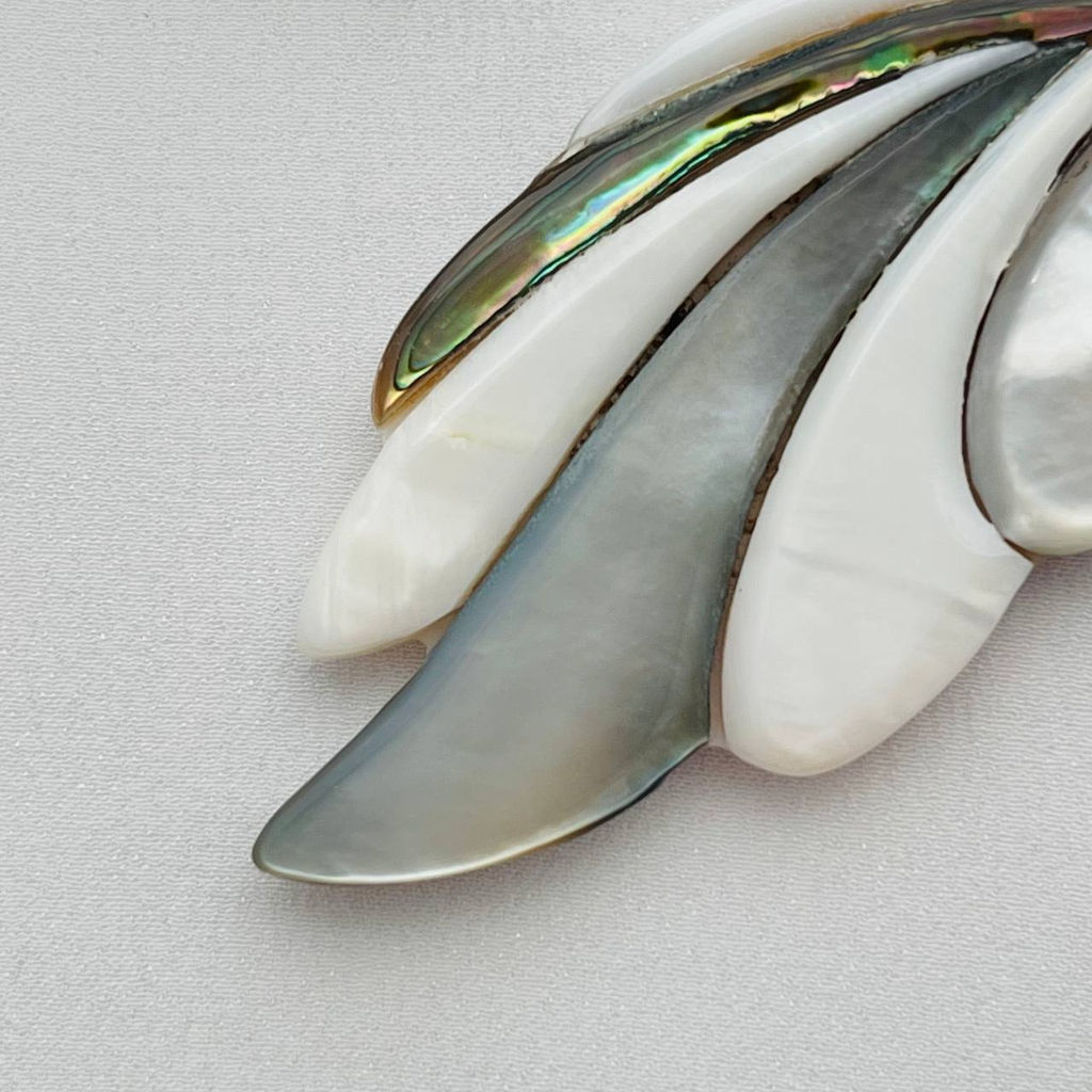 Кулон из Преламутра и Халиотиса