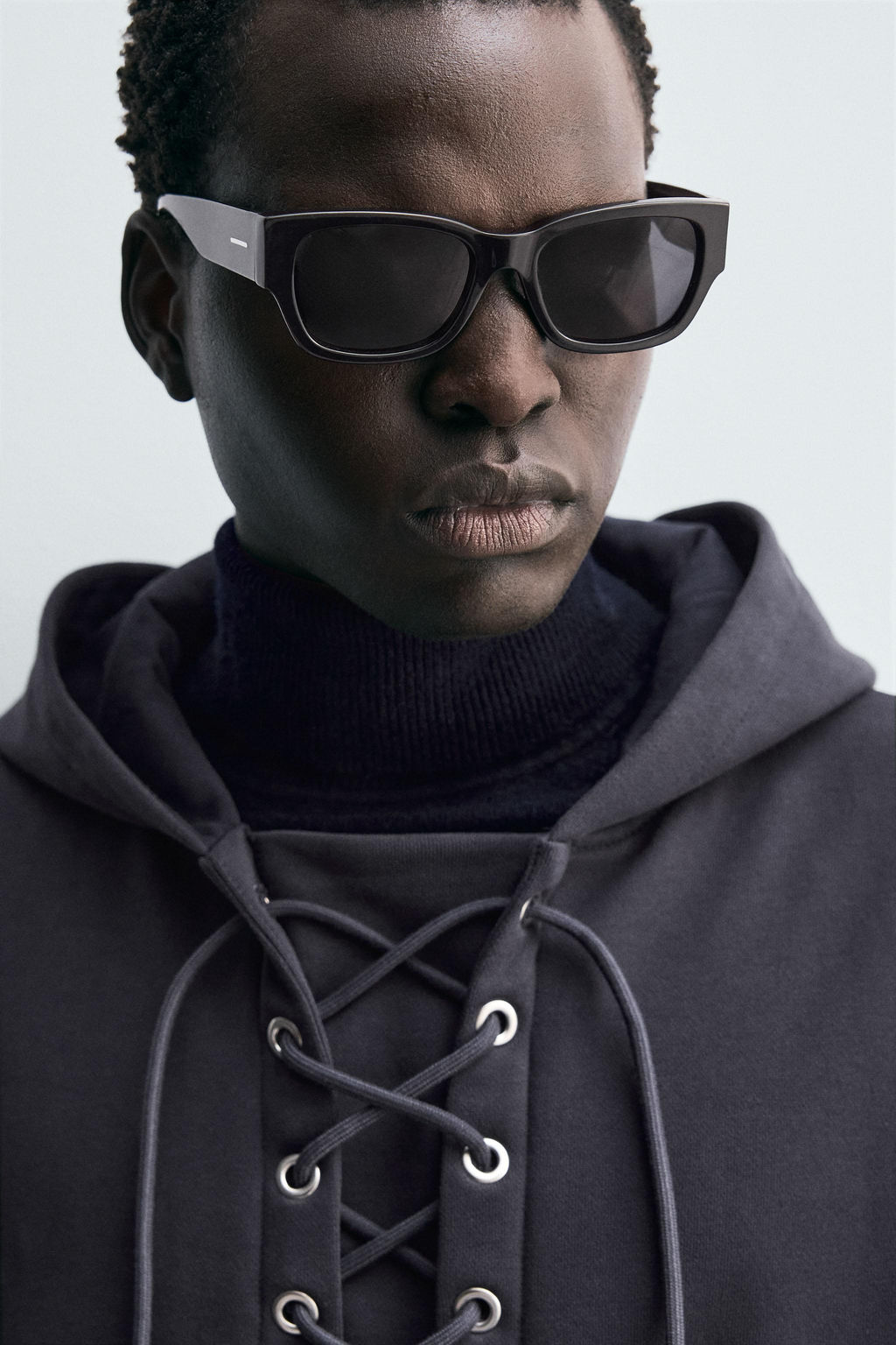 TEXTURED DRAWSTRING SWEATSHIRT - Zara фото 5