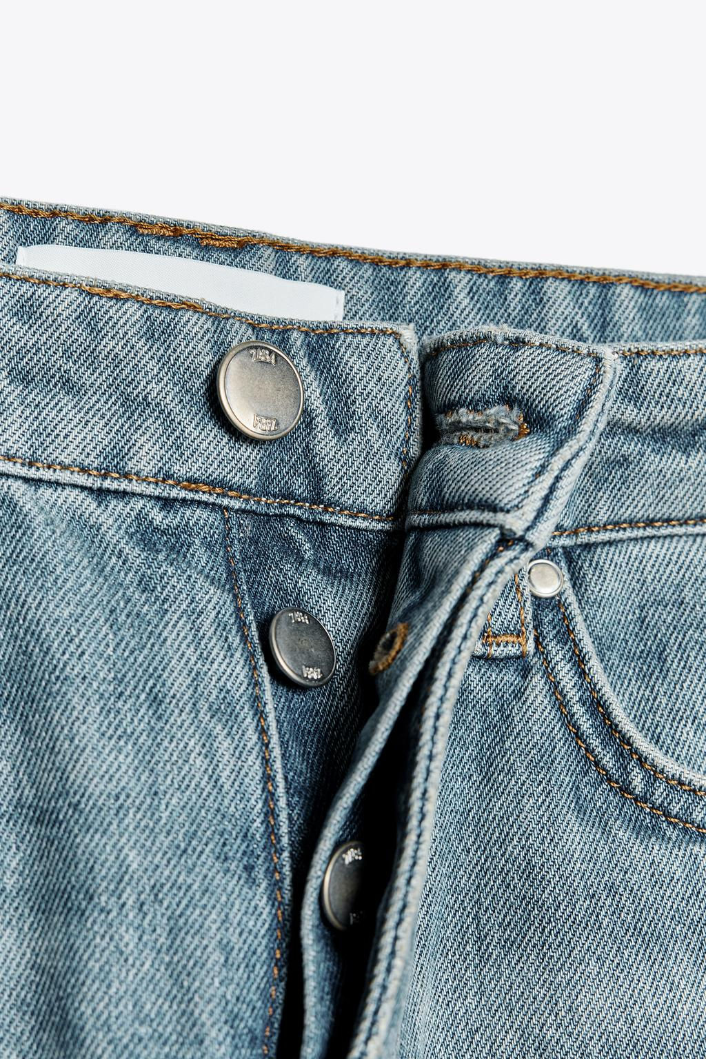 Z1975 MID-WAIST SLIM JEANS - Zara фото 5