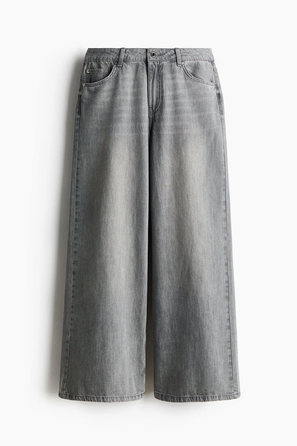 Wide Regular Waist Jeans - H&m фото 3
