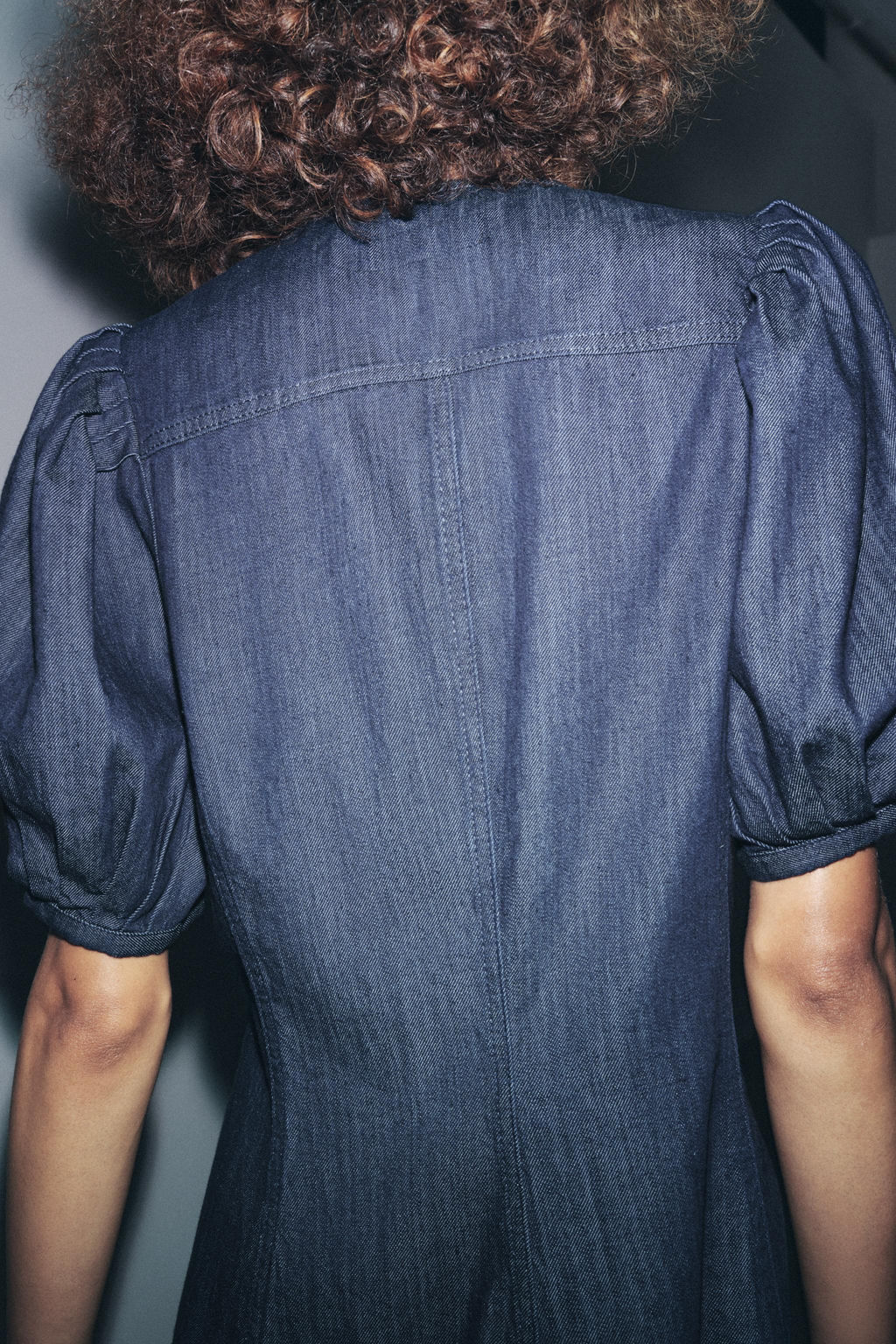ZW COLLECTION DENIM DRESS - Zara фото 11