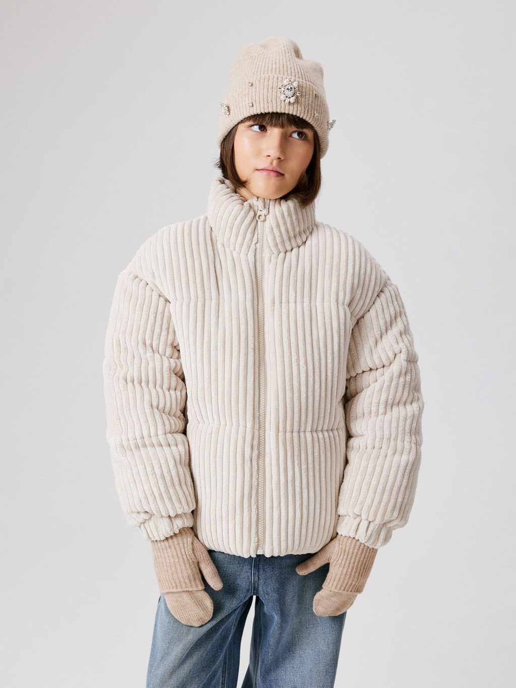 ACOOLA / Варежки детские Elaine_m бежевый