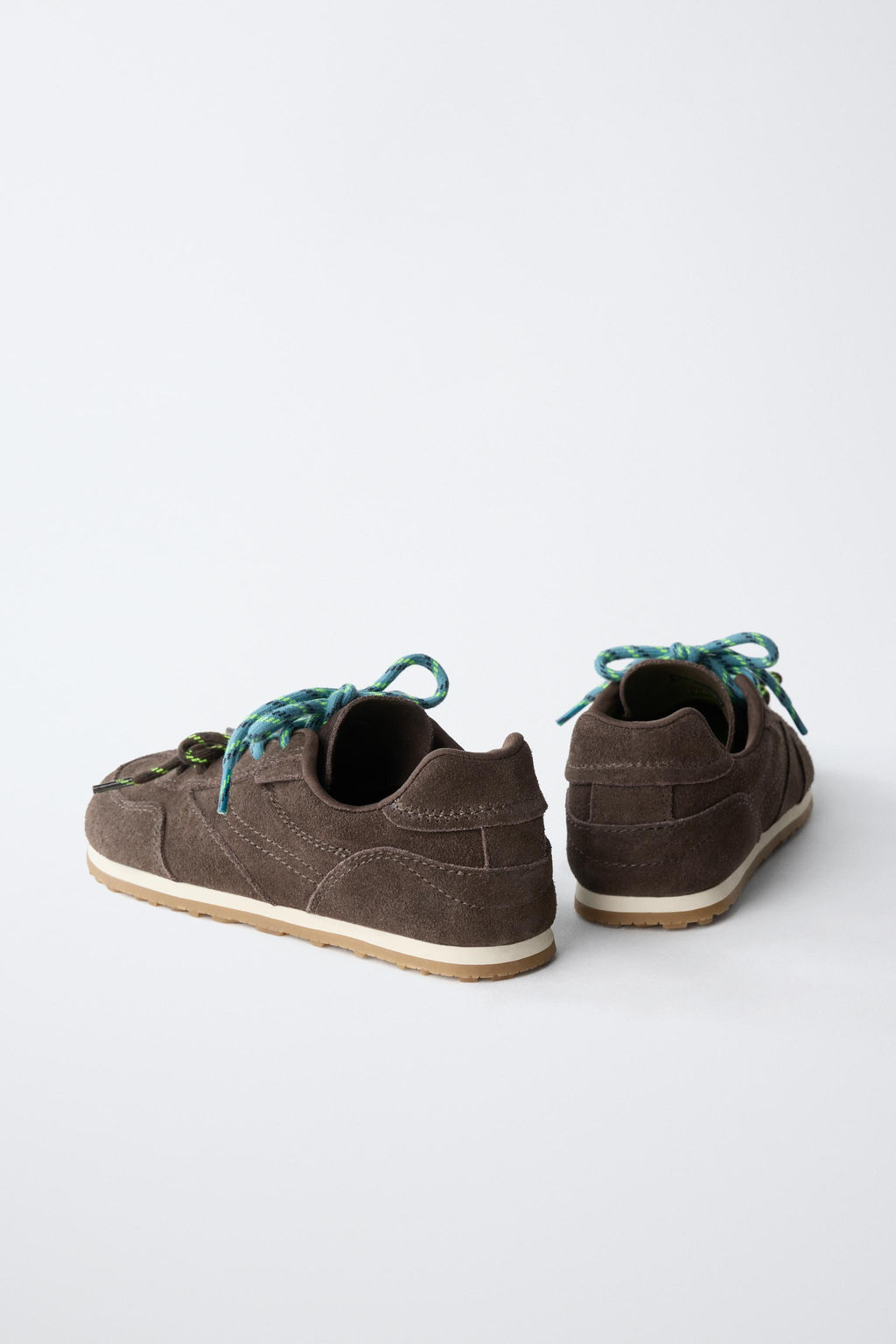 ZAPATILLA DEPORTIVA BAREFOOT PIEL / Marr?n Chocolate - Zara фото 3