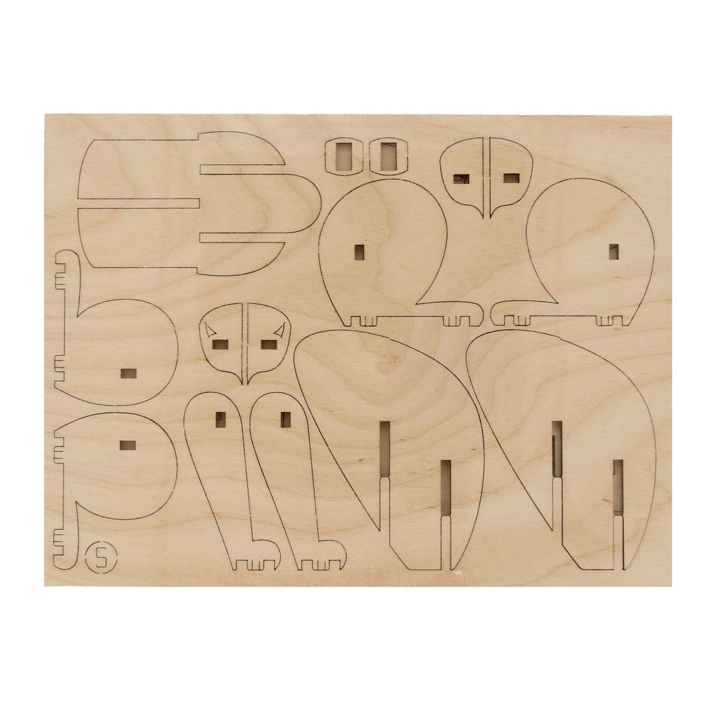 REZARK NIZ-17 Серия Живая природа Пазл 3D 29 элемент. Кошка