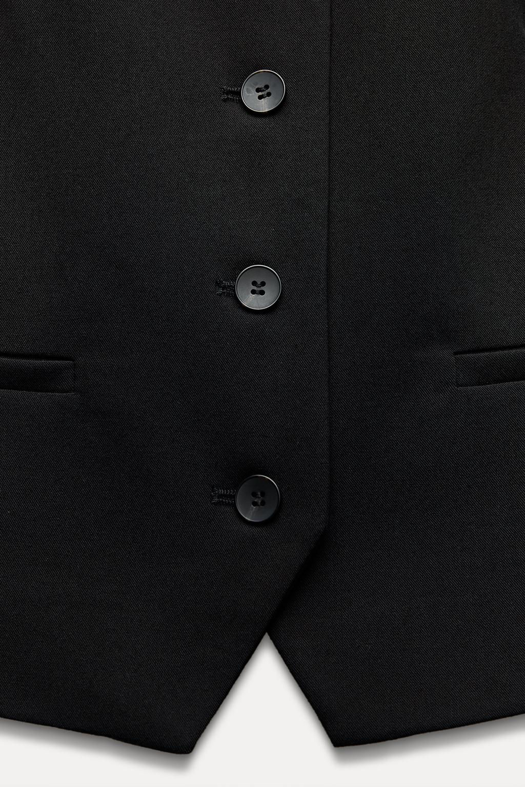 STRAIGHT SHIRT WAISTCOAT - Zara фото 10