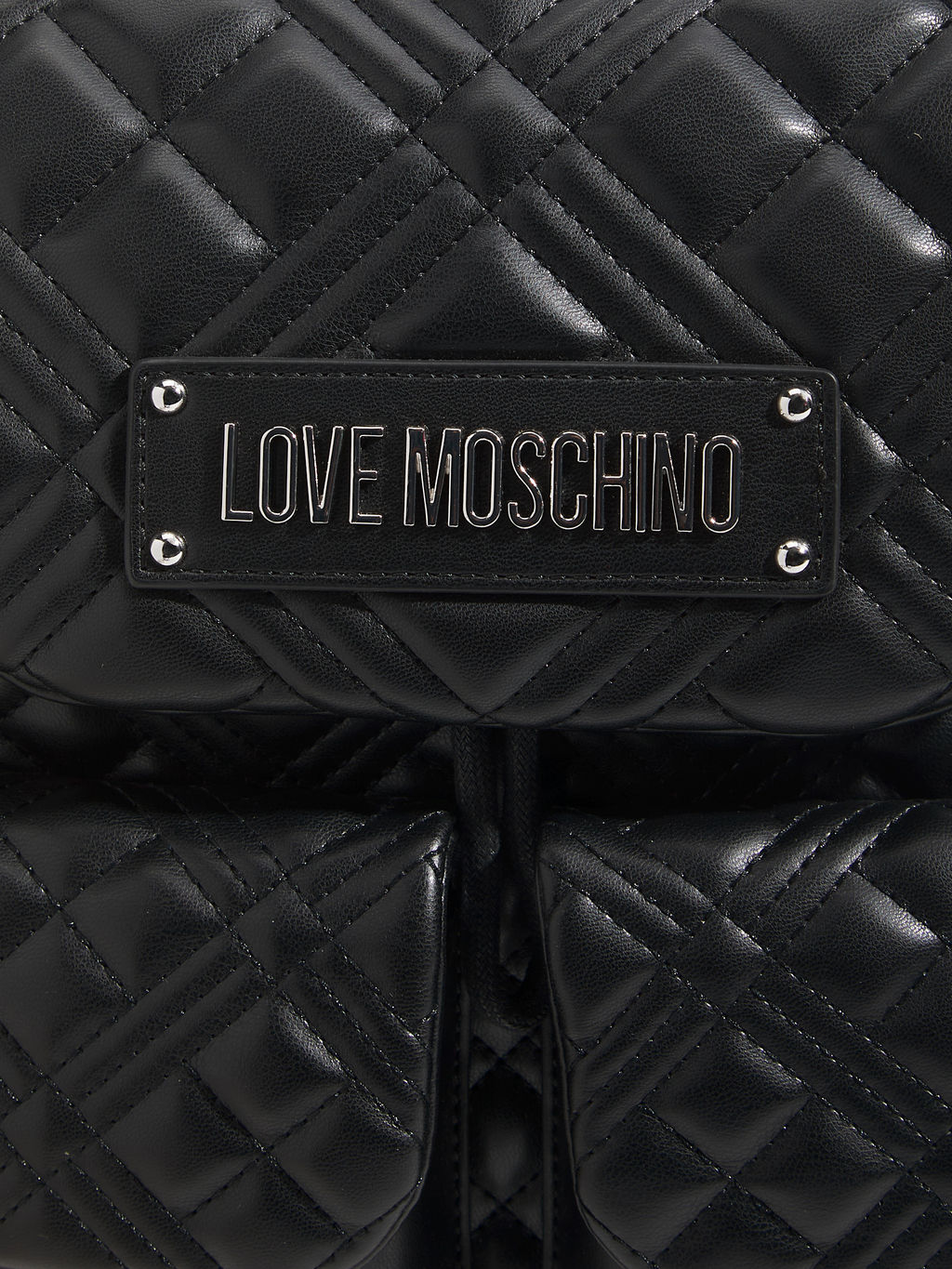 Женский рюкзак LOVE MOSCHINO QUILTED BAG Артикул 4644974, черный  фото 2