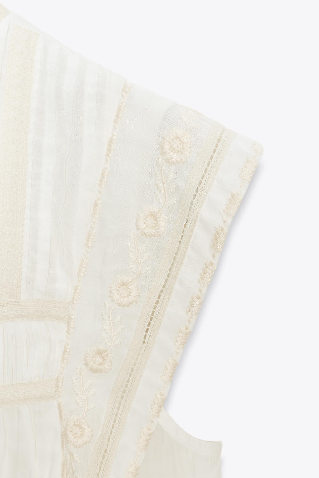ZW COLLECTION EMBROIDERED BLOUSE - Zara фото 8