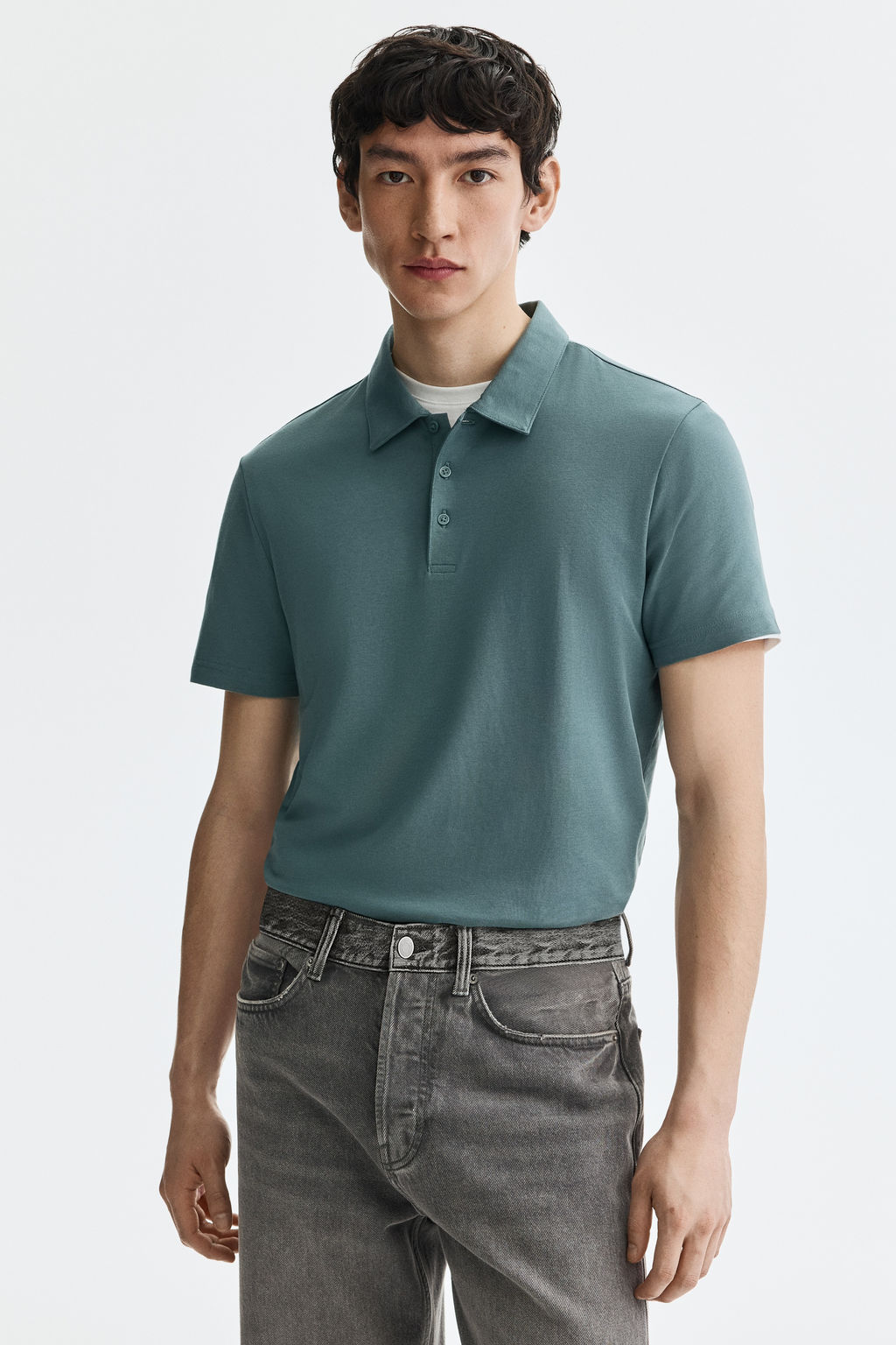 Polo Slim Fit - H&m фото 6